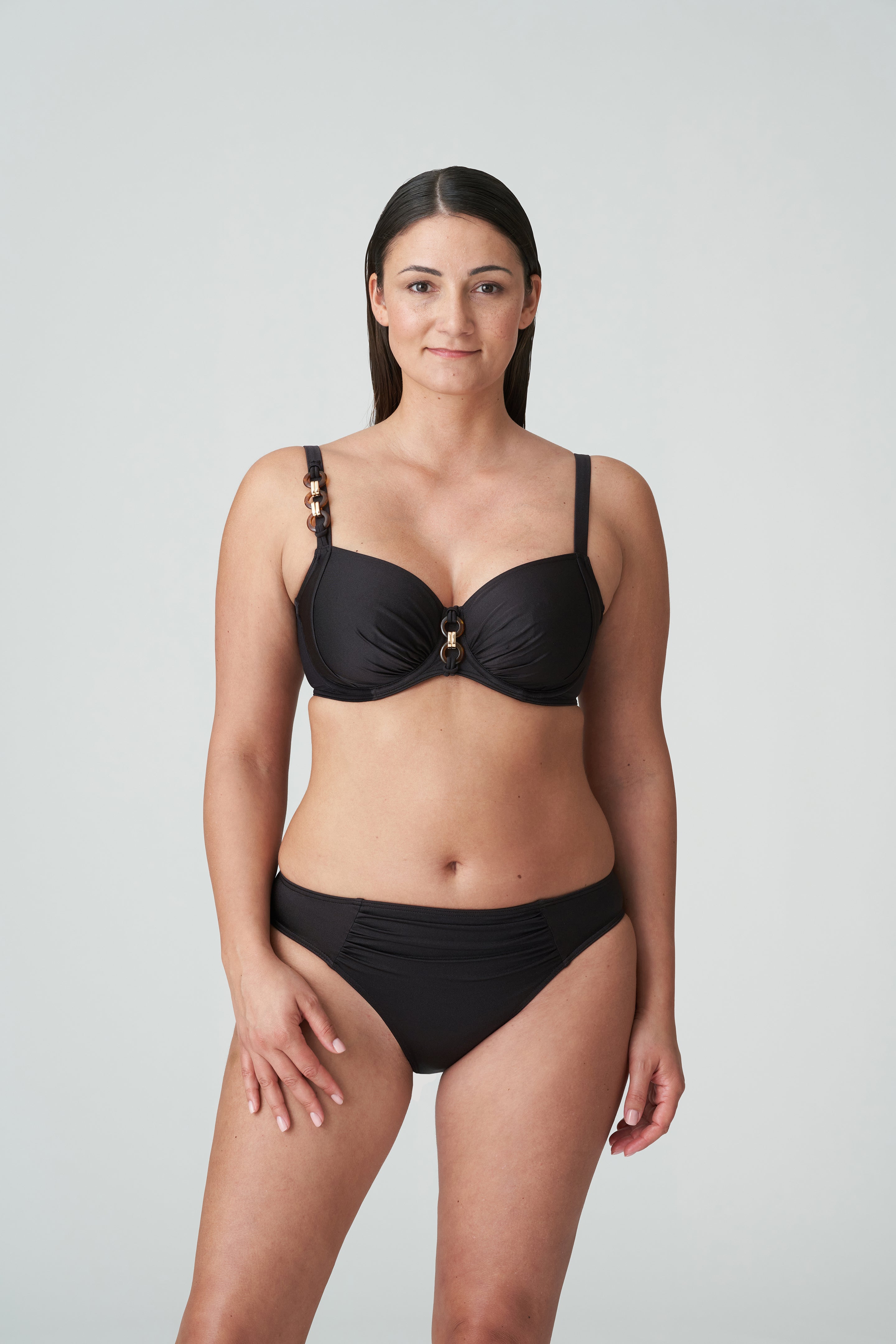 Primadonna Swim Barrani Full Cup Bikini Top (4011410) Roast Coffee