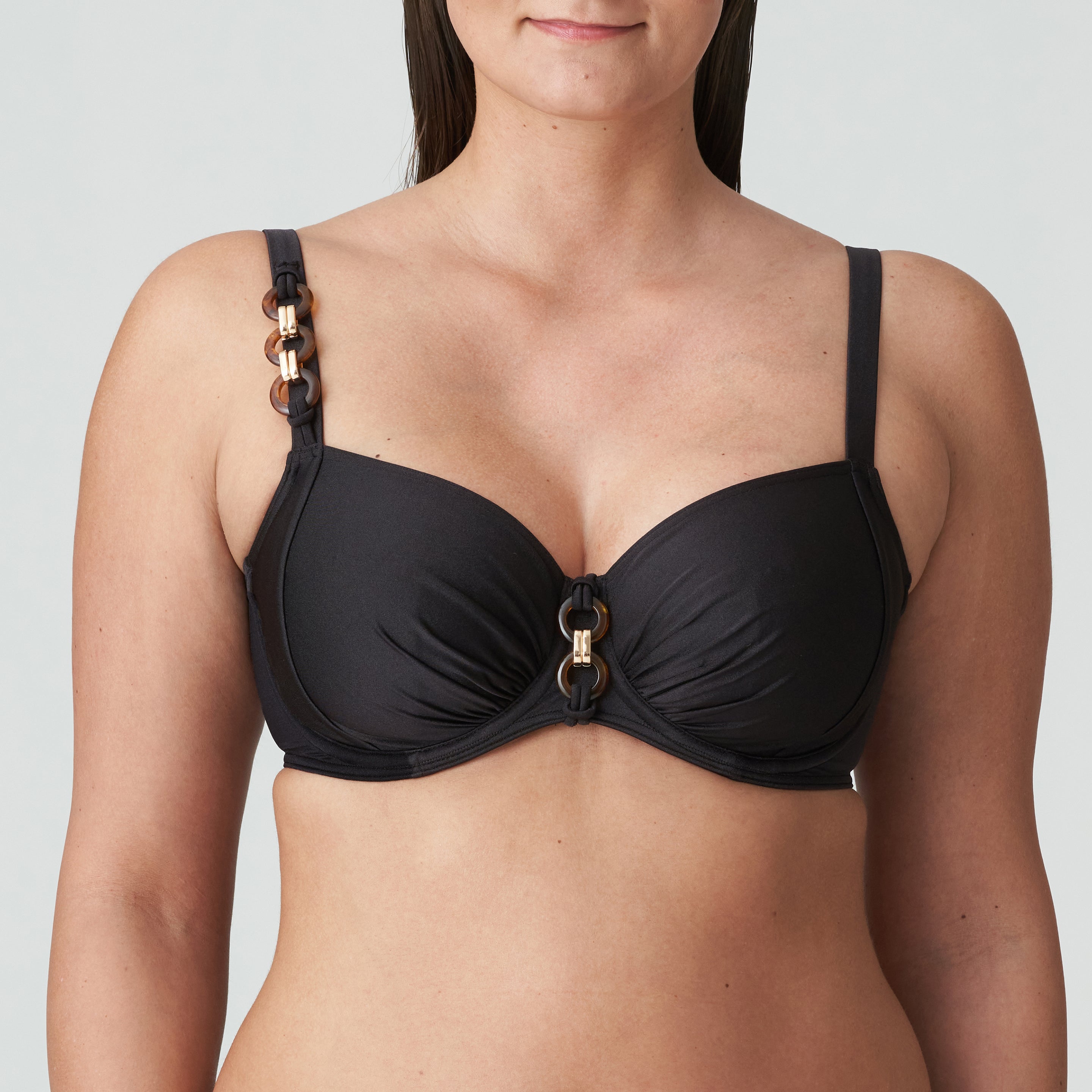 Primadonna Swim Barrani Full Cup Bikini Top (4011410) Roast Coffee