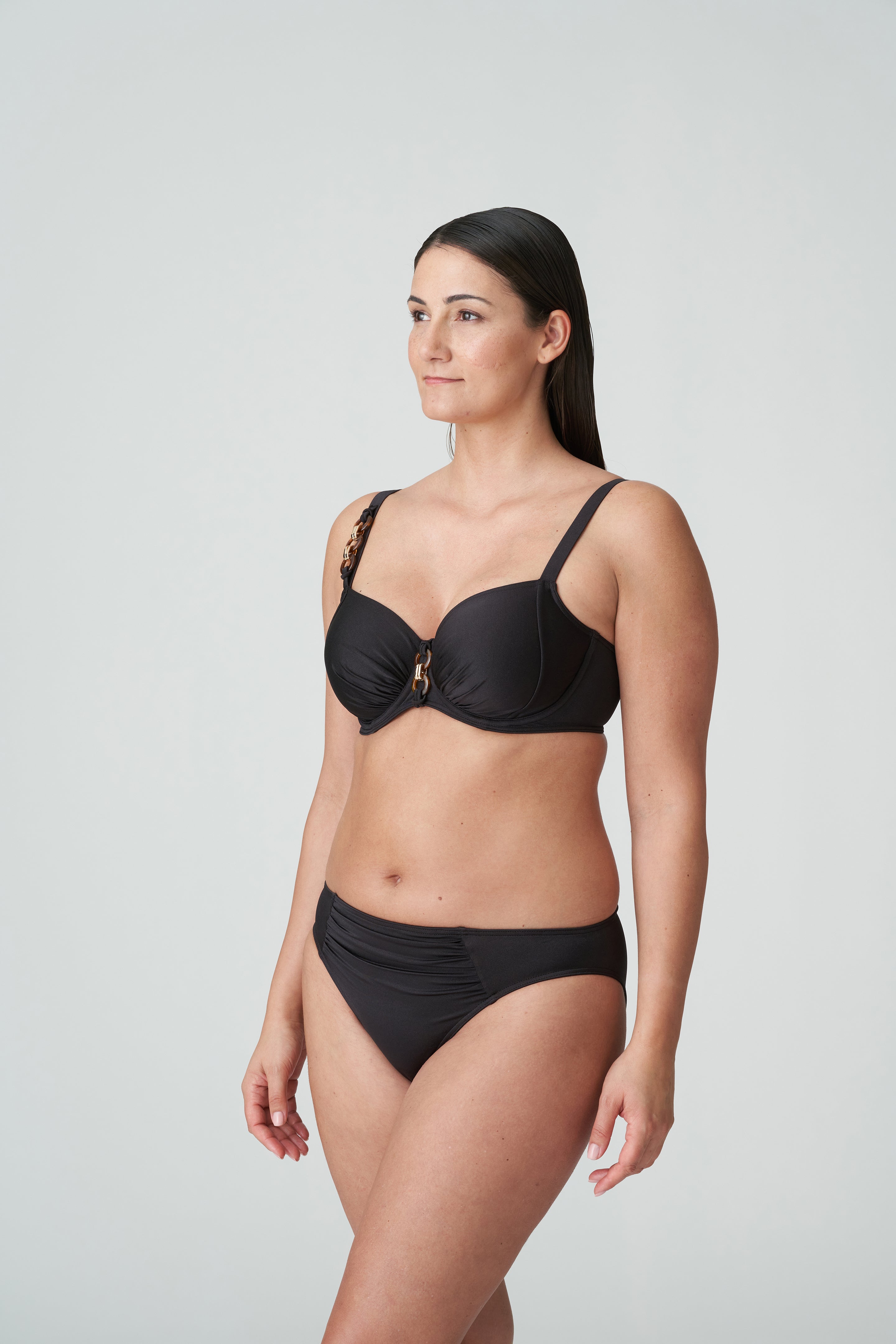 Primadonna Swim Barrani Full Cup Bikini Top (4011410) Roast Coffee
