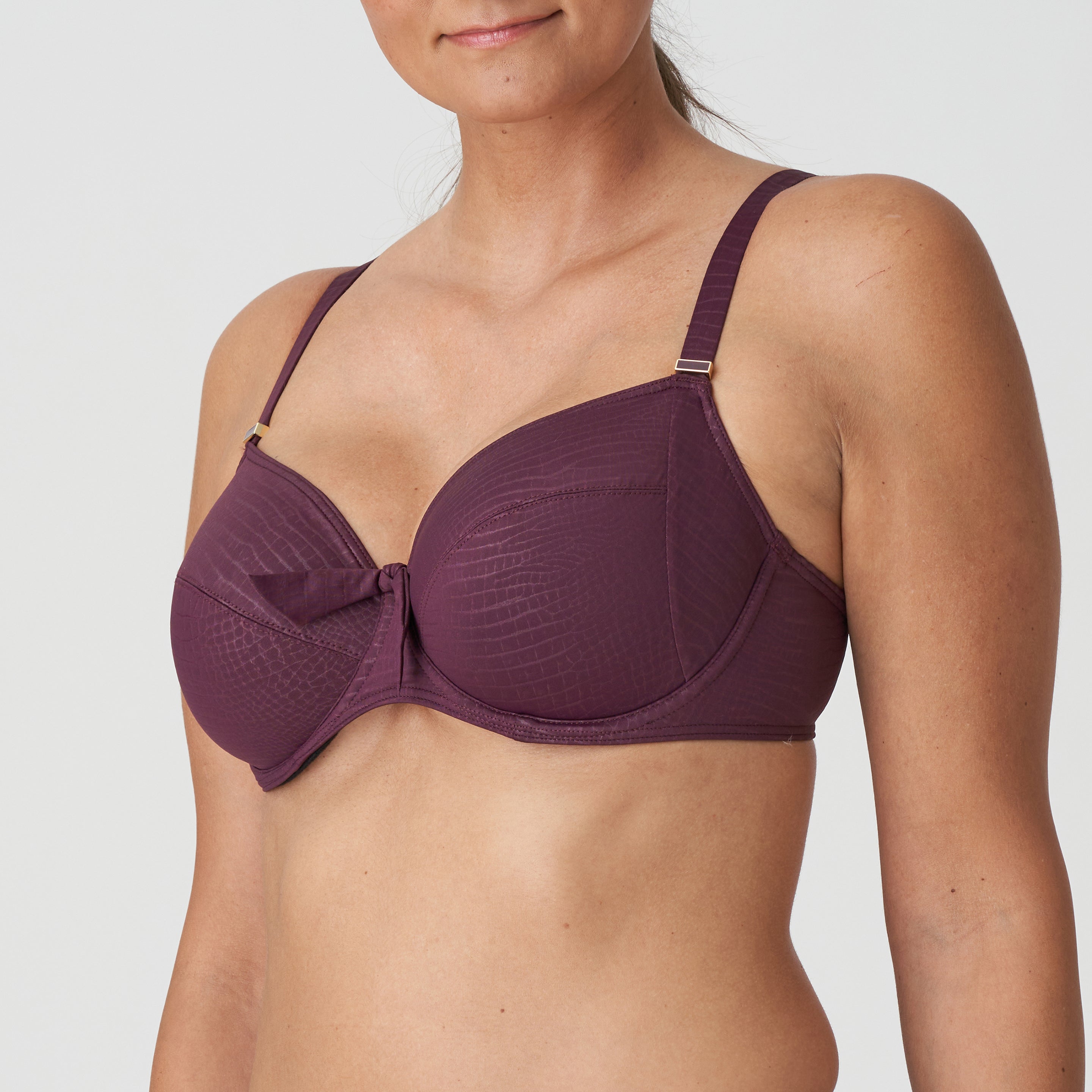 Бикини-топ Primadonna Swim Dalyan с полной чашкой (4009810) Вино