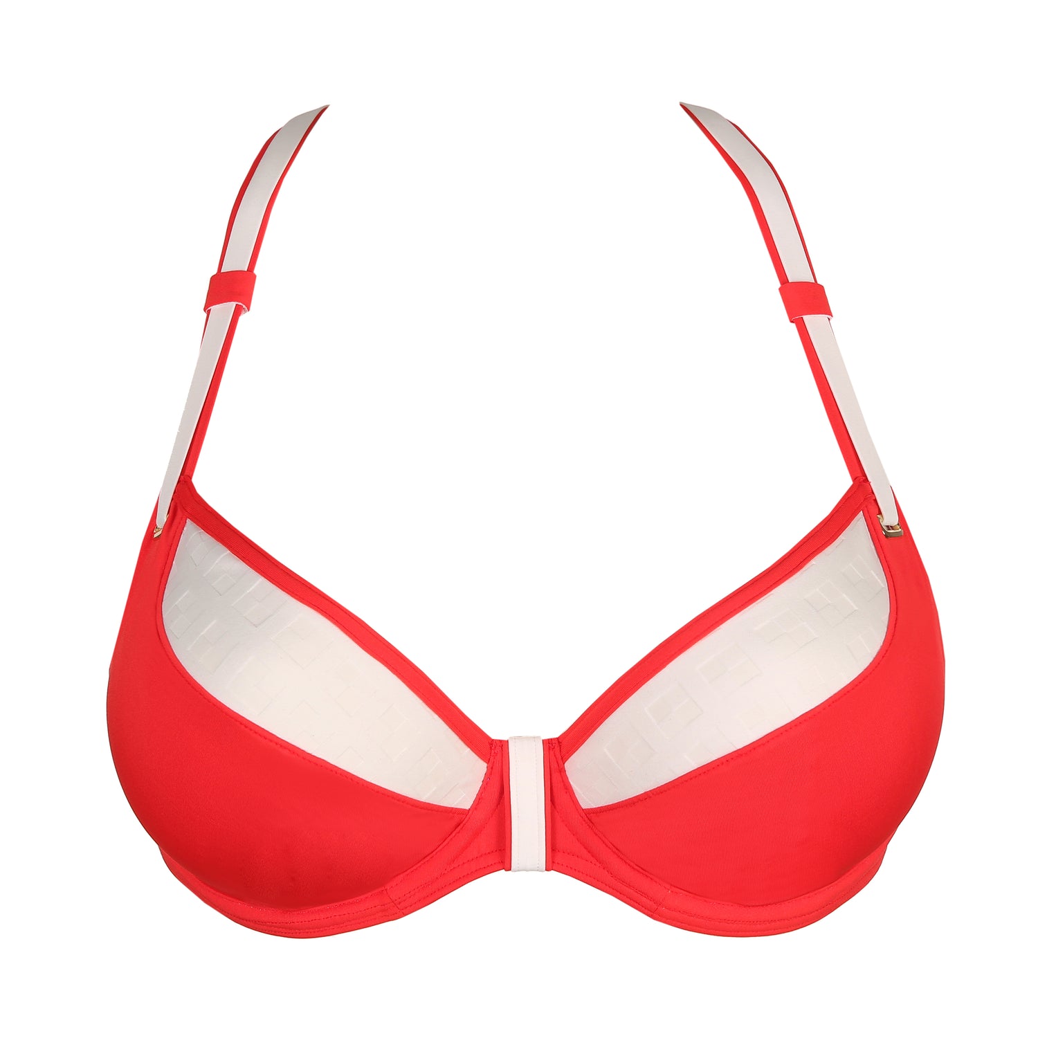Primadonna Swim Istres Plunge Бикини-топ с тюльпановым швом (4008512) Pomme D Amour