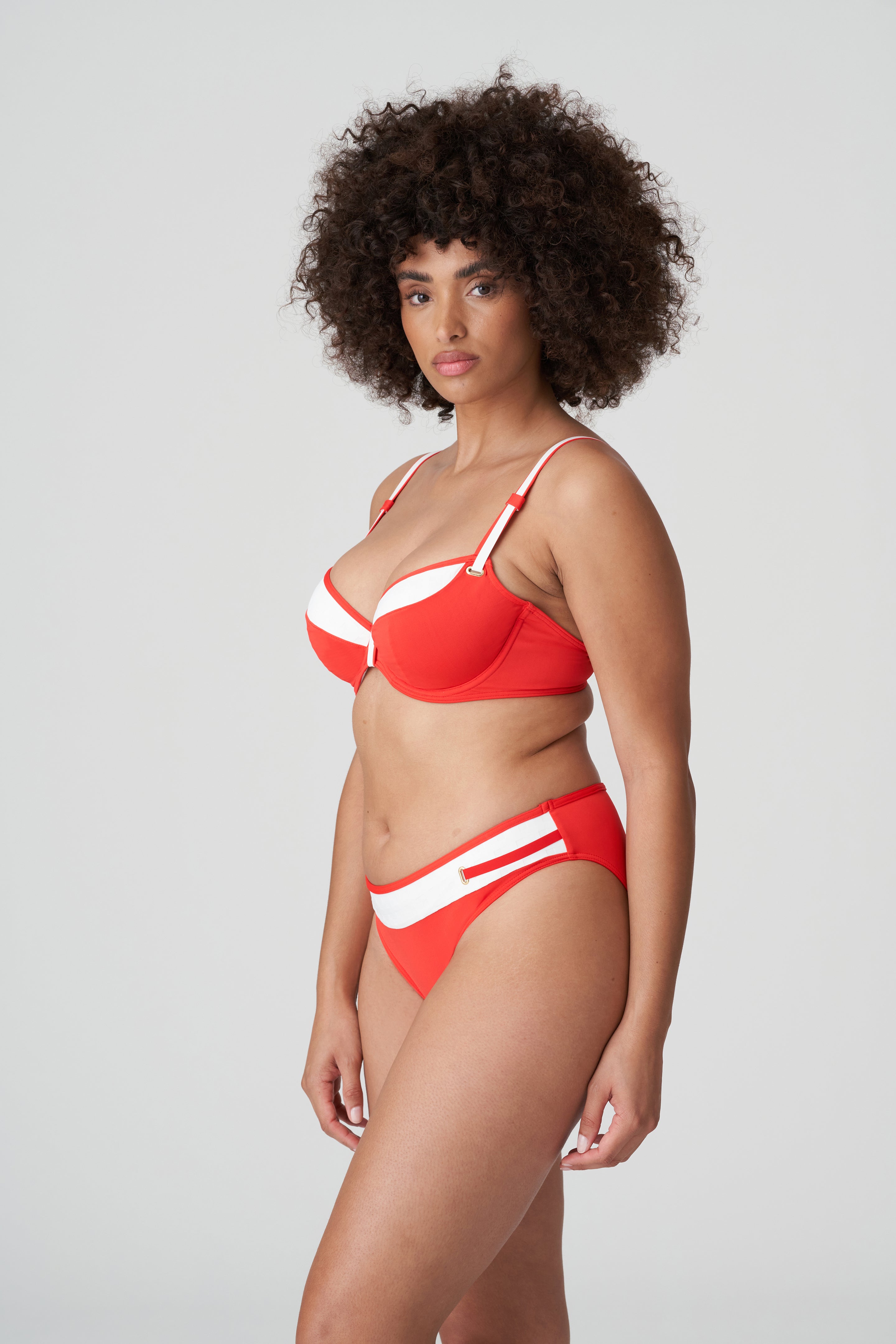Primadonna Swim Istres Plunge Бикини-топ с тюльпановым швом (4008512) Pomme D Amour