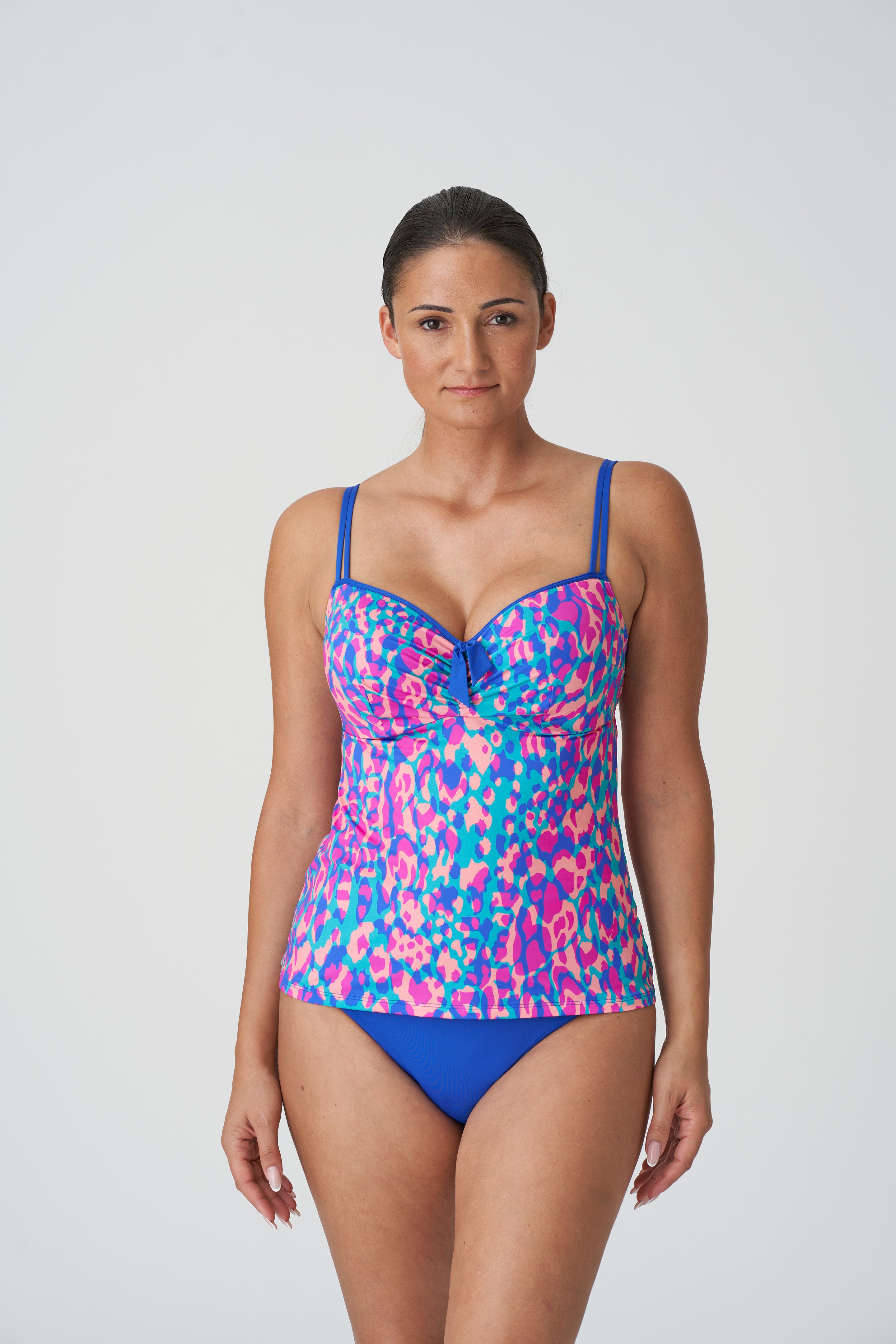 Primadonna Swim Karpen Утепленный танкини с полной чашкой (4010670) Электрический синий