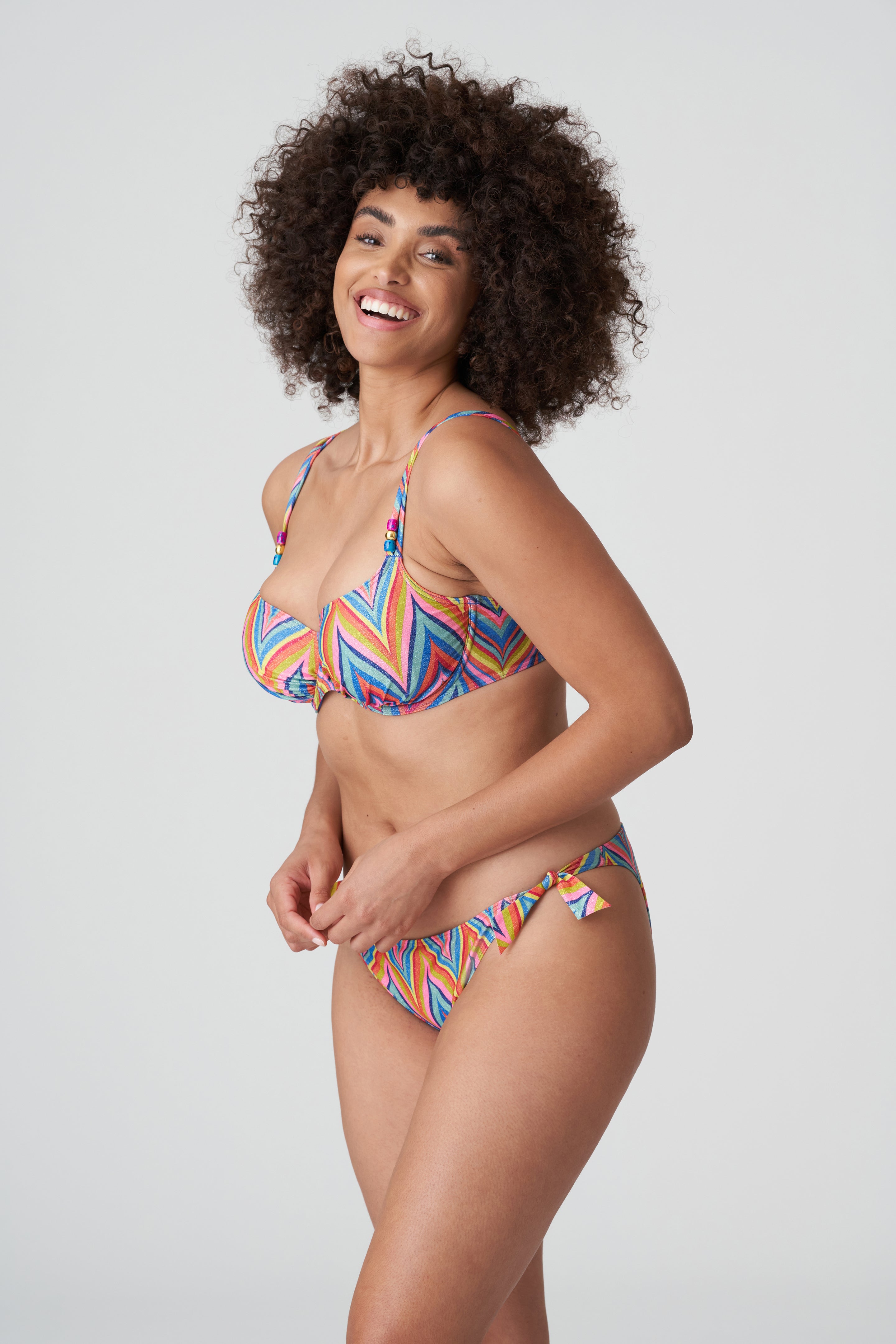Бикини-топ Primadonna Swim Kea с полной чашкой (4010810) Rainbow Paradise