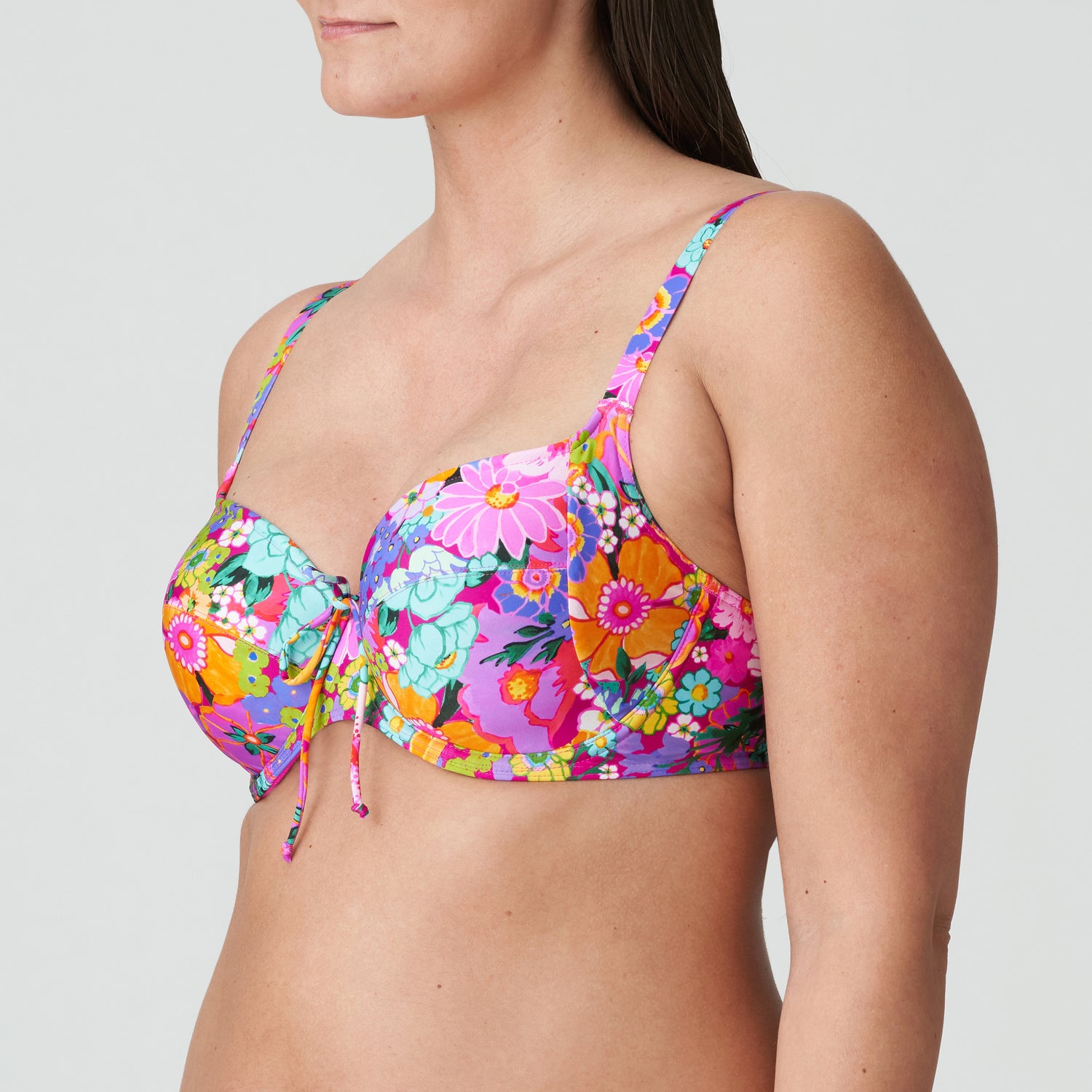 Primadonna Swim Najac Full Cup Bikini Top (4011010) Floral Explosion