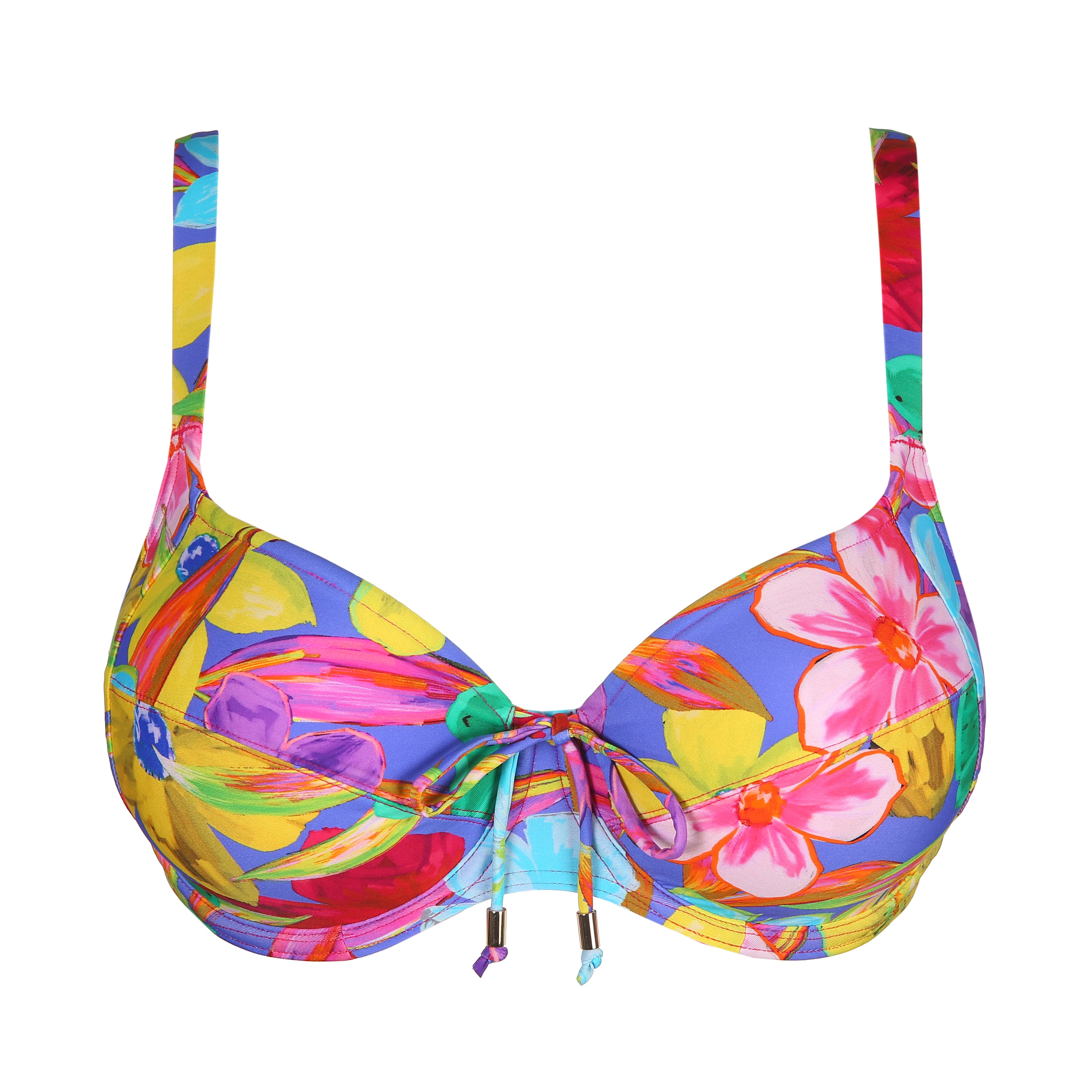 Primadonna Swim Sazan Full Cup Bikini Top (4010710) Blue Bloom
