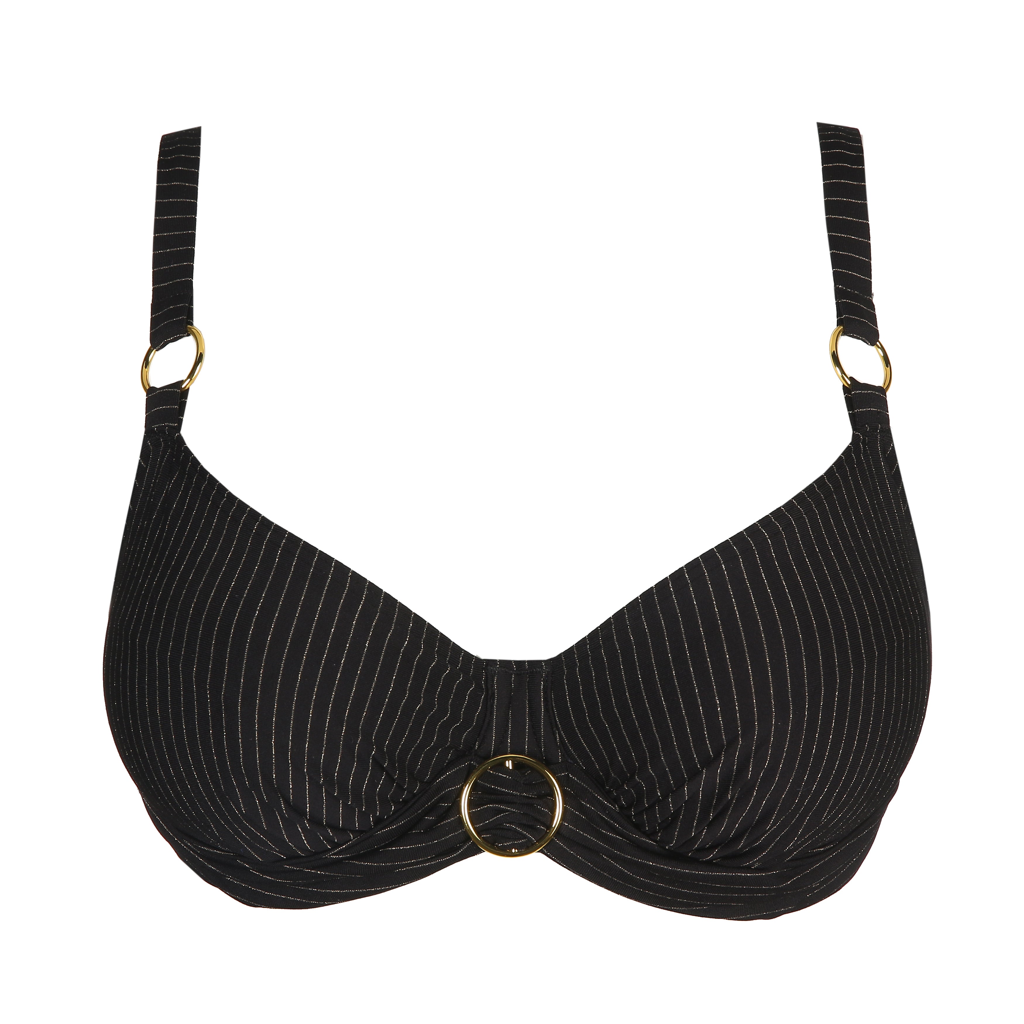 Бикини-топ Primadonna Swim Solta с полной чашкой (4010110) Черный