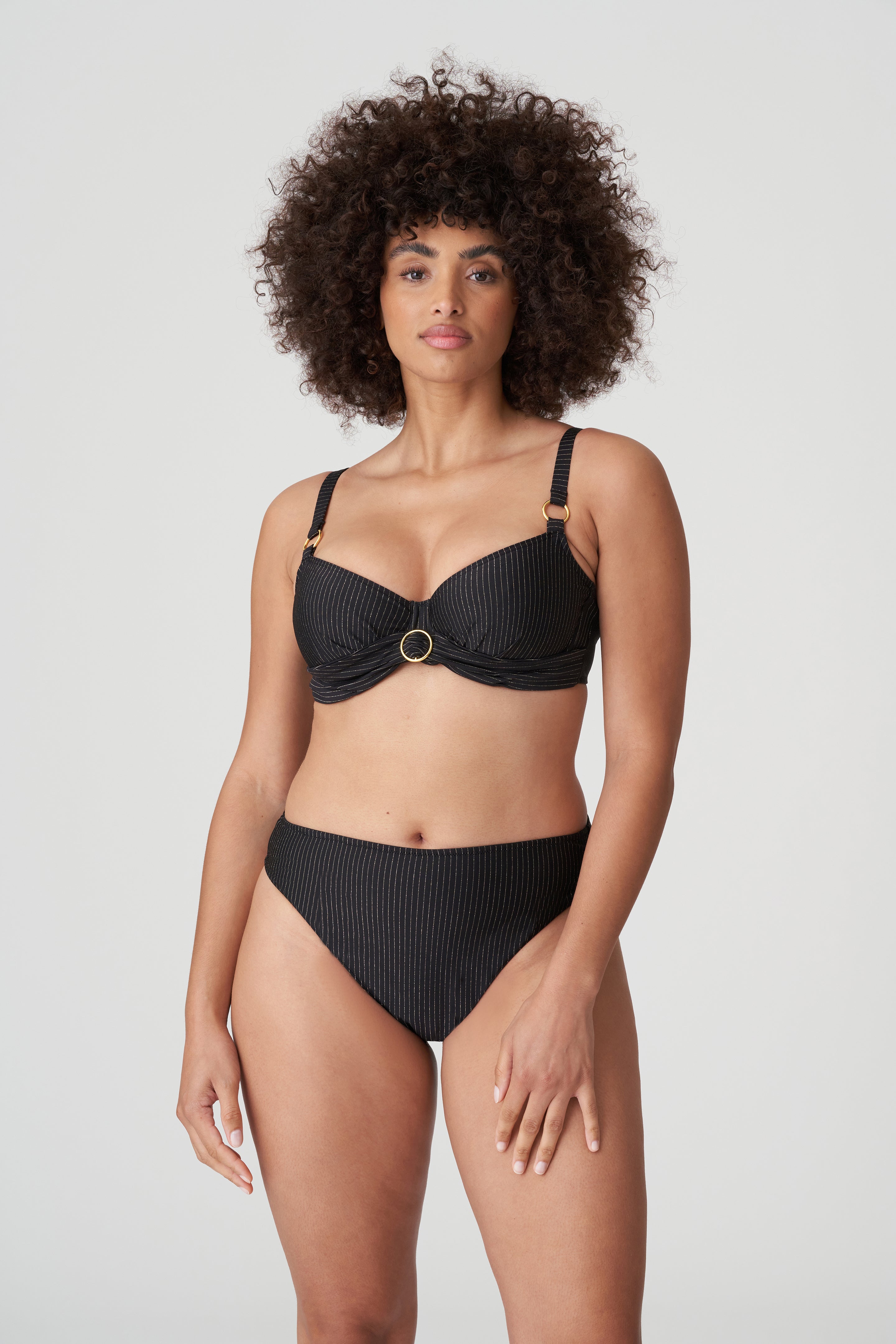Бикини-топ Primadonna Swim Solta с полной чашкой (4010110) Черный