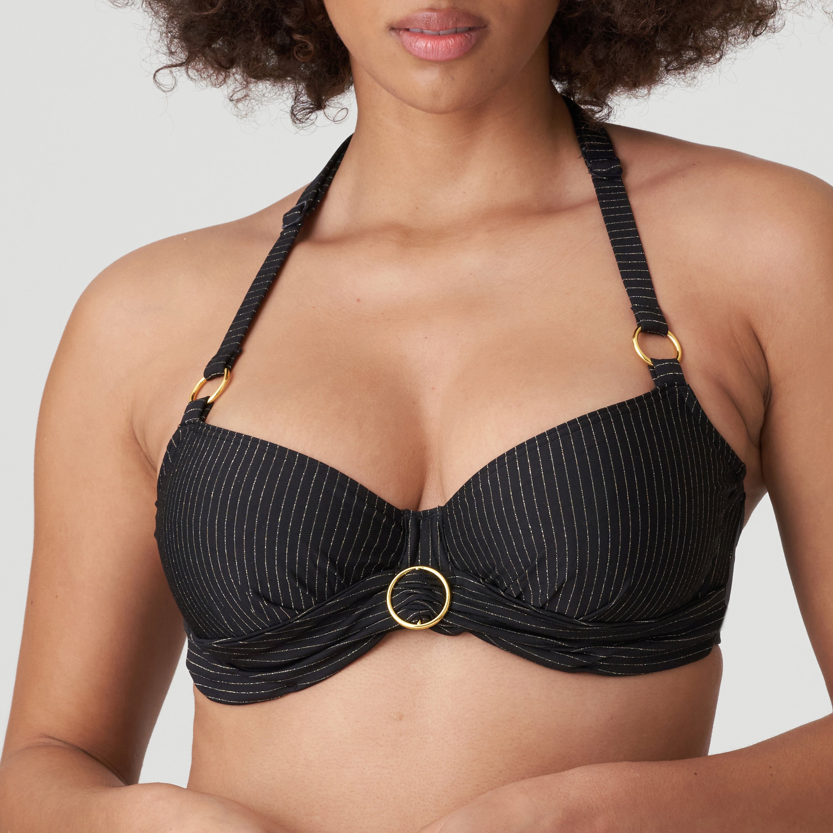 Бикини-топ Primadonna Swim Solta с полной чашкой (4010110) Черный