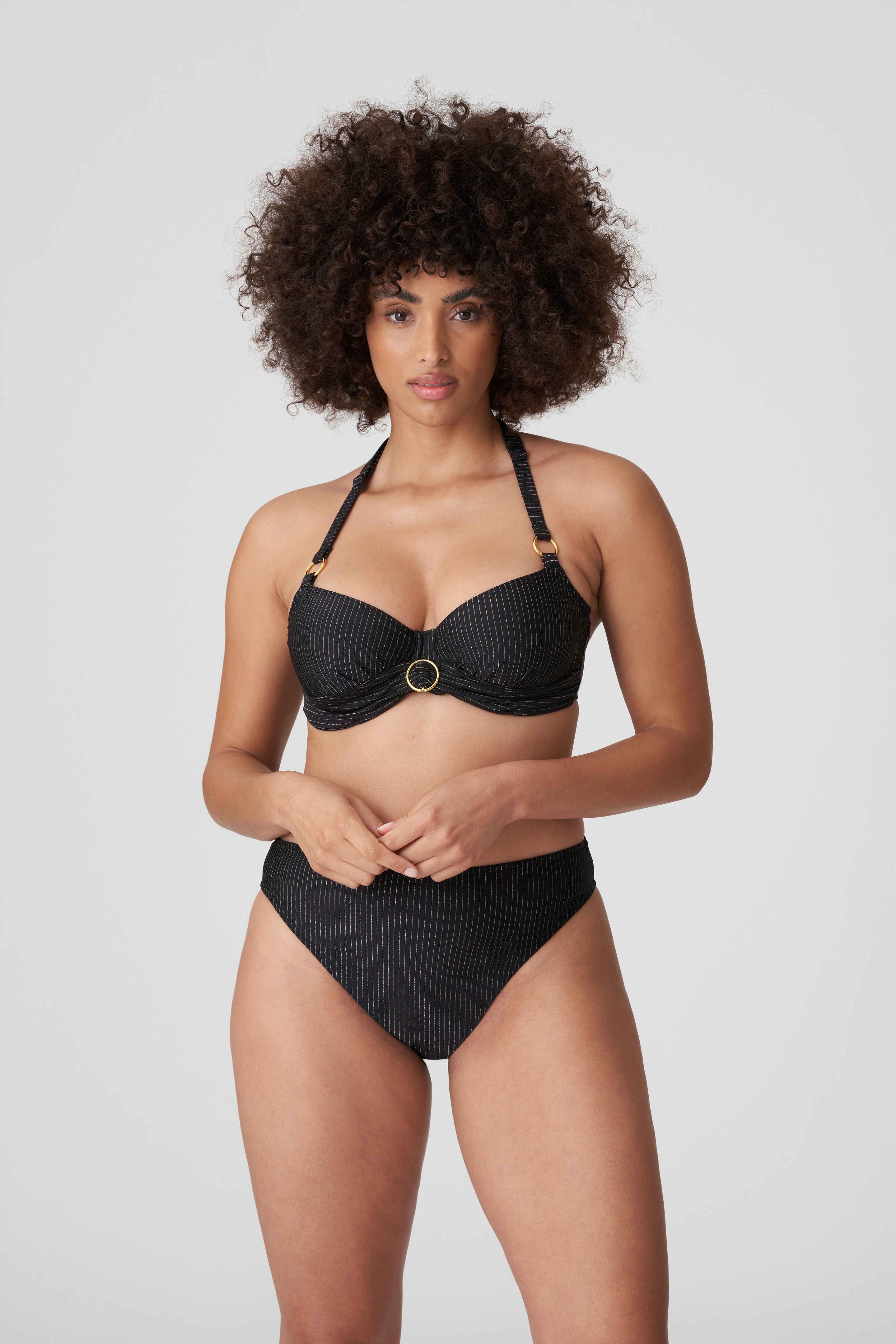Бикини-топ Primadonna Swim Solta с полной чашкой (4010110) Черный