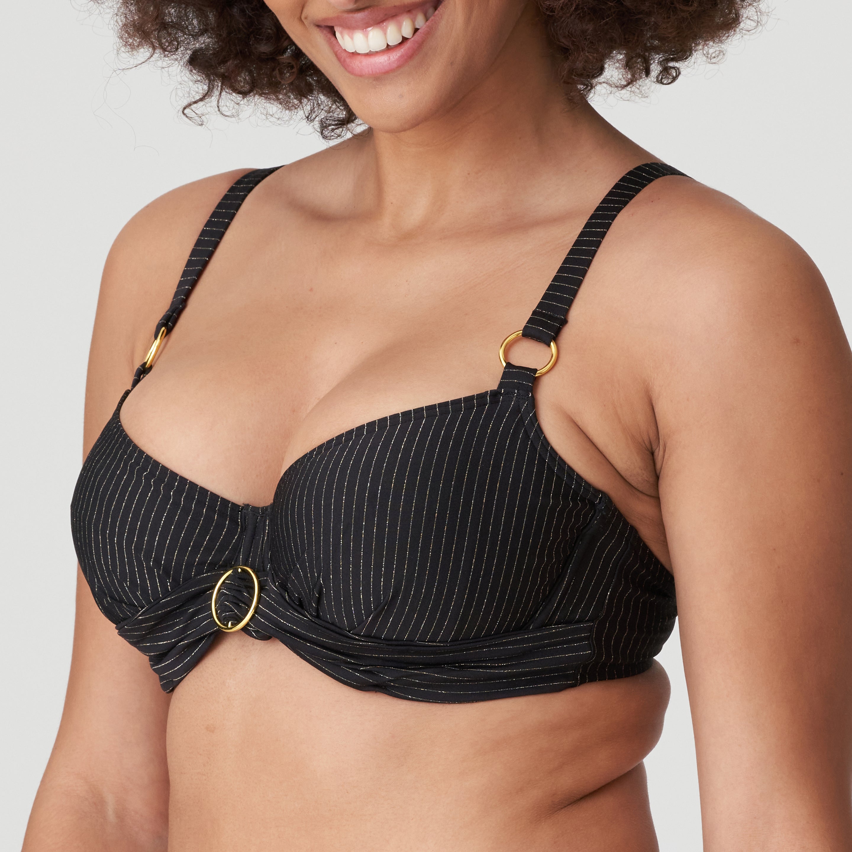 Бикини-топ Primadonna Swim Solta с полной чашкой (4010110) Черный