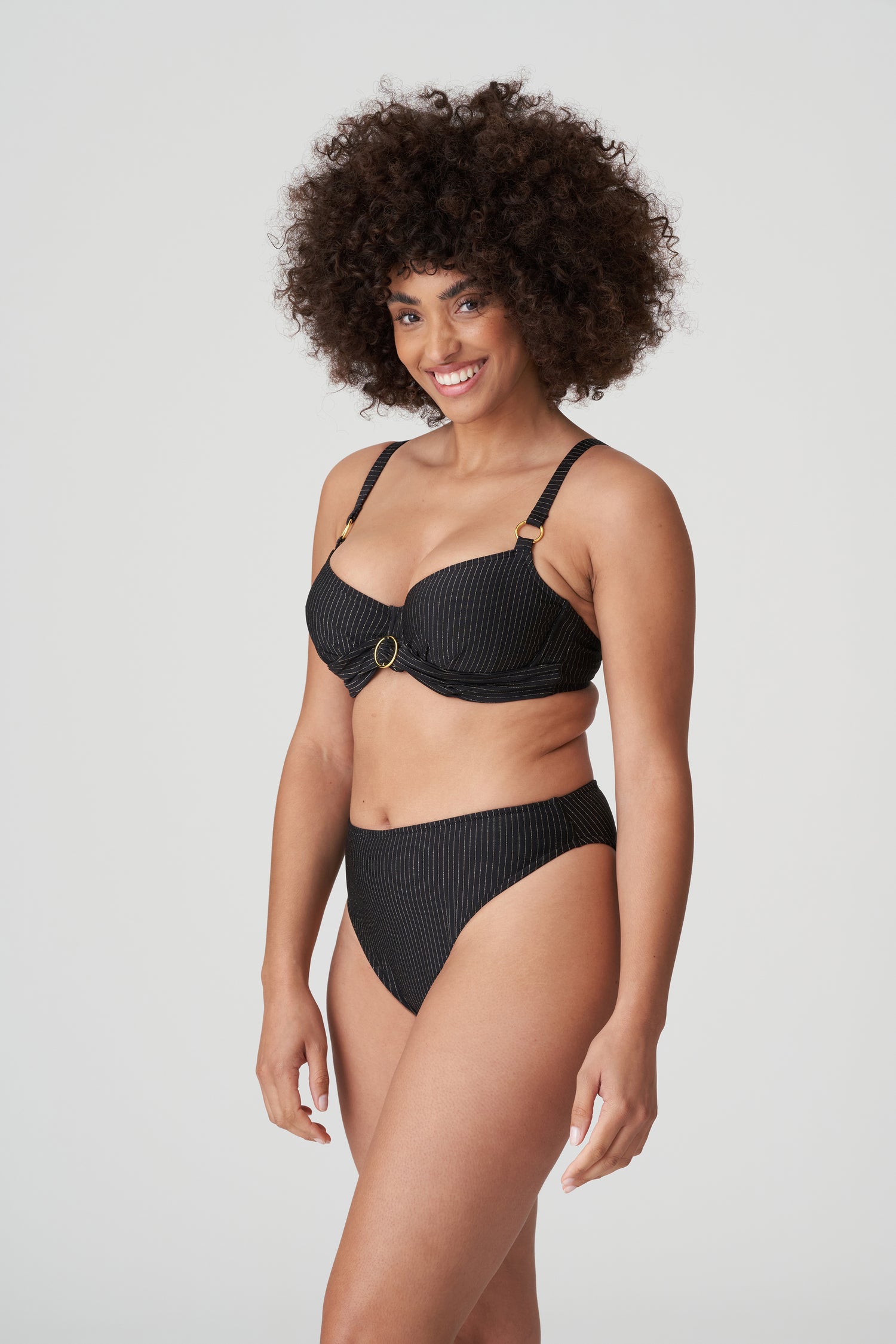 Бикини-топ Primadonna Swim Solta с полной чашкой (4010110) Черный