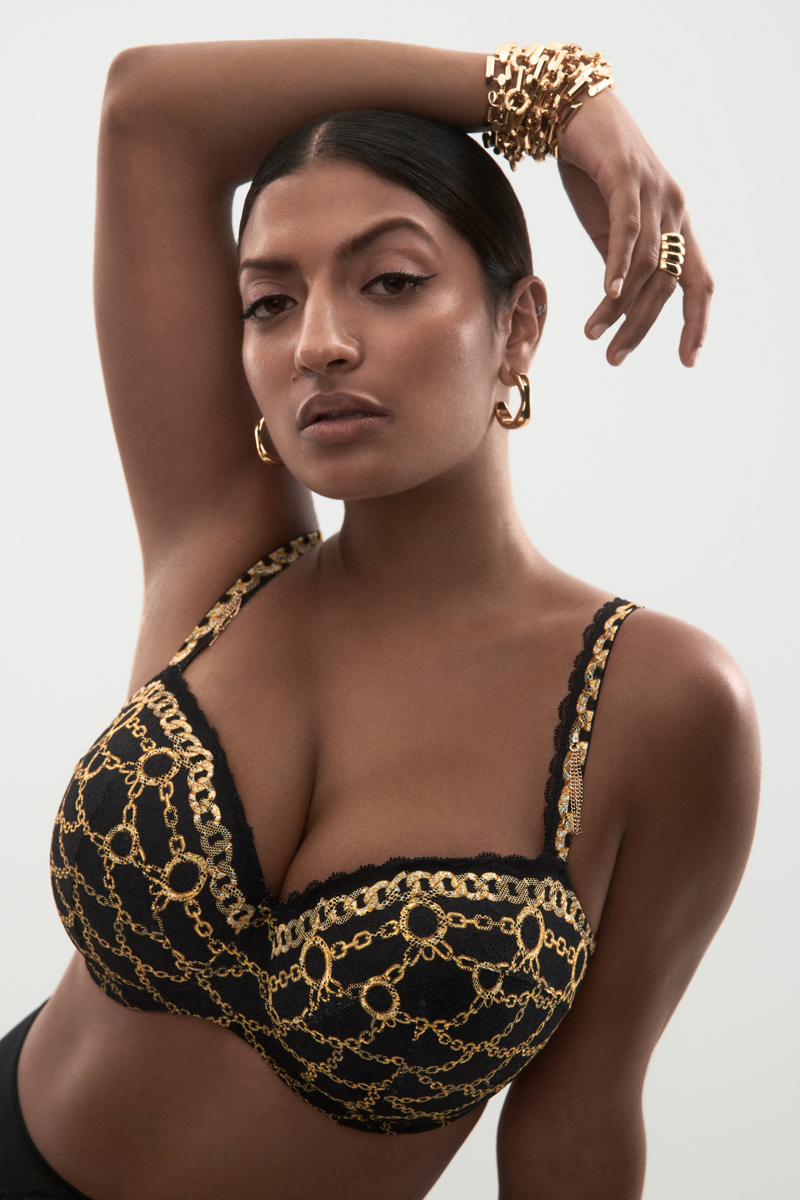 Primadonna Twist Amsterdam Av Мягкий бюстгальтер-балкон (0242312) Черный