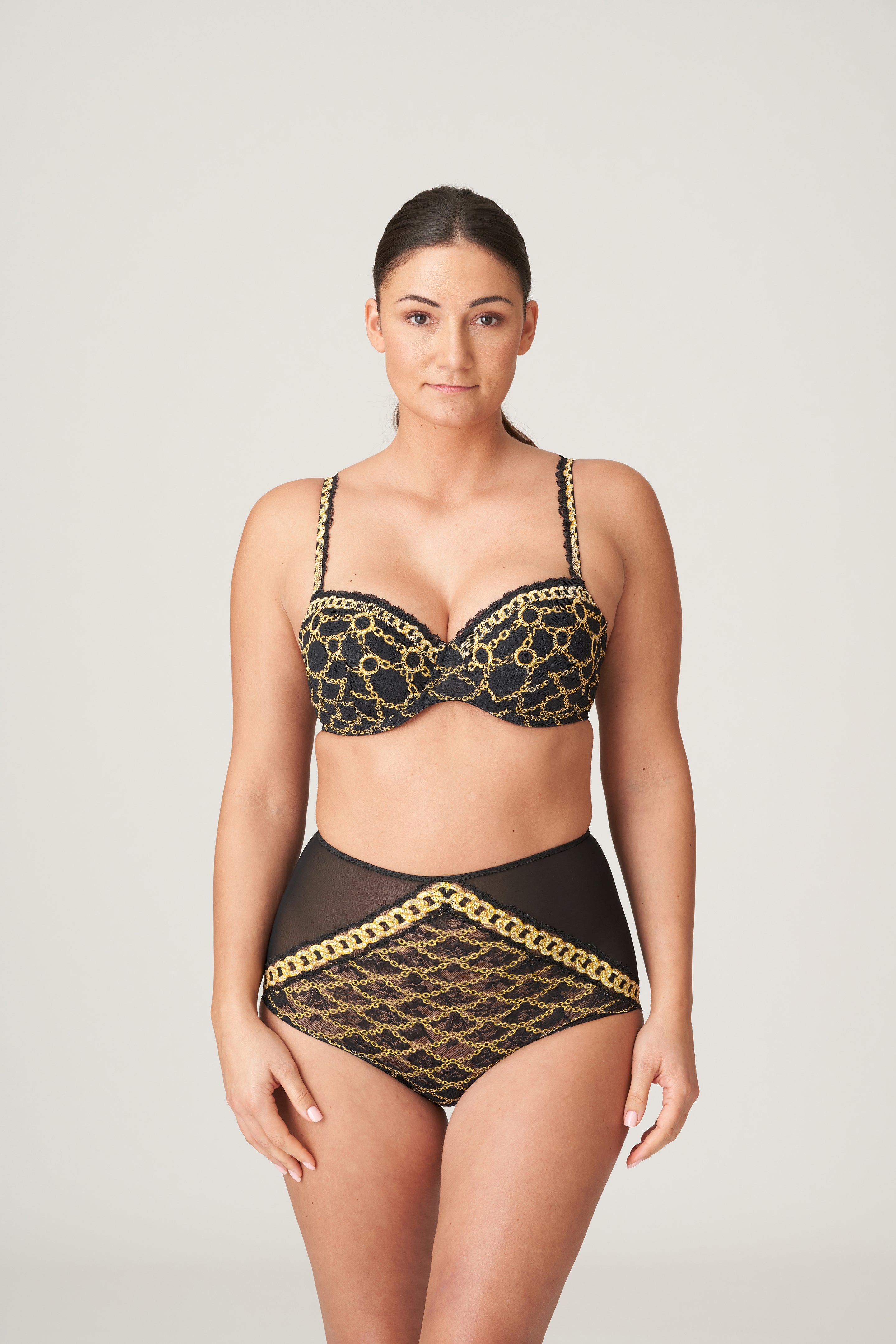 Primadonna Twist Amsterdam Av Мягкий бюстгальтер-балкон (0242312) Черный