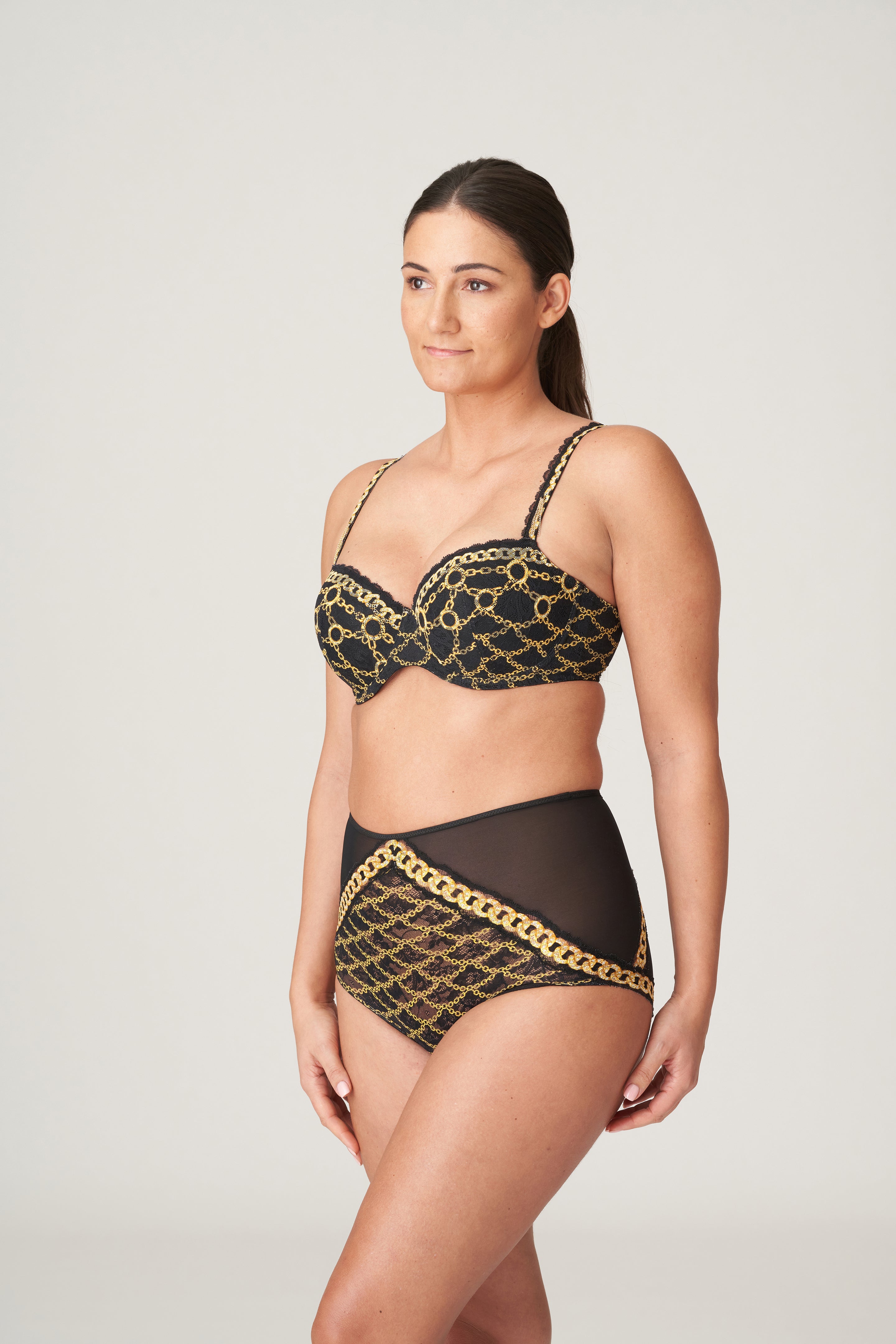 Primadonna Twist Amsterdam Av Мягкий бюстгальтер-балкон (0242312) Черный