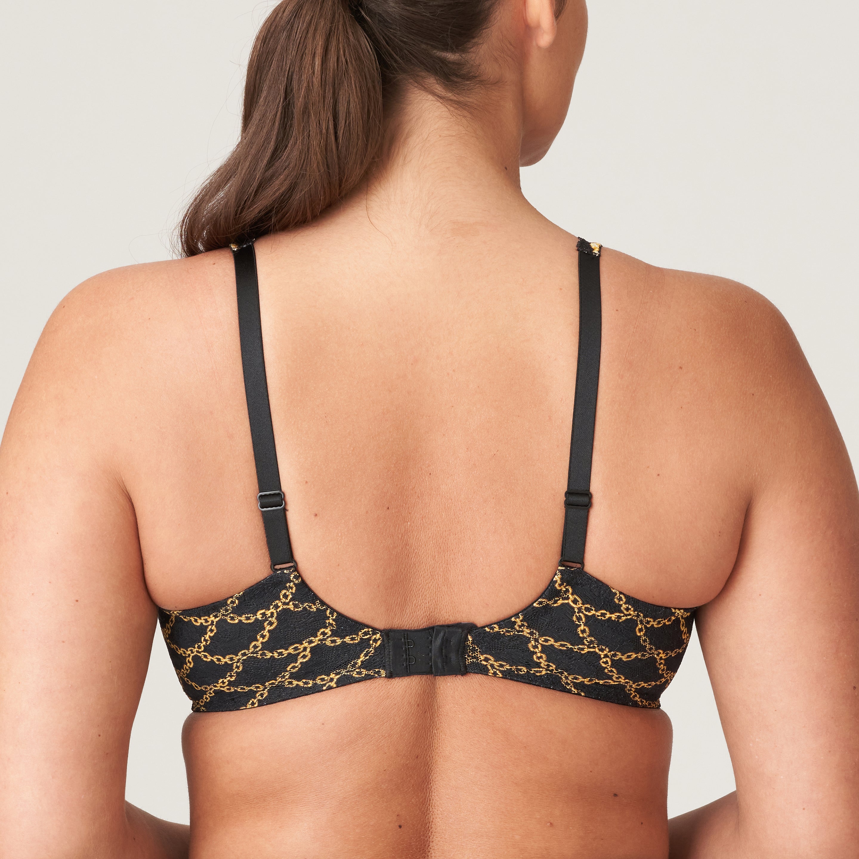 Primadonna Twist Amsterdam Av Мягкий бюстгальтер-балкон (0242312) Черный