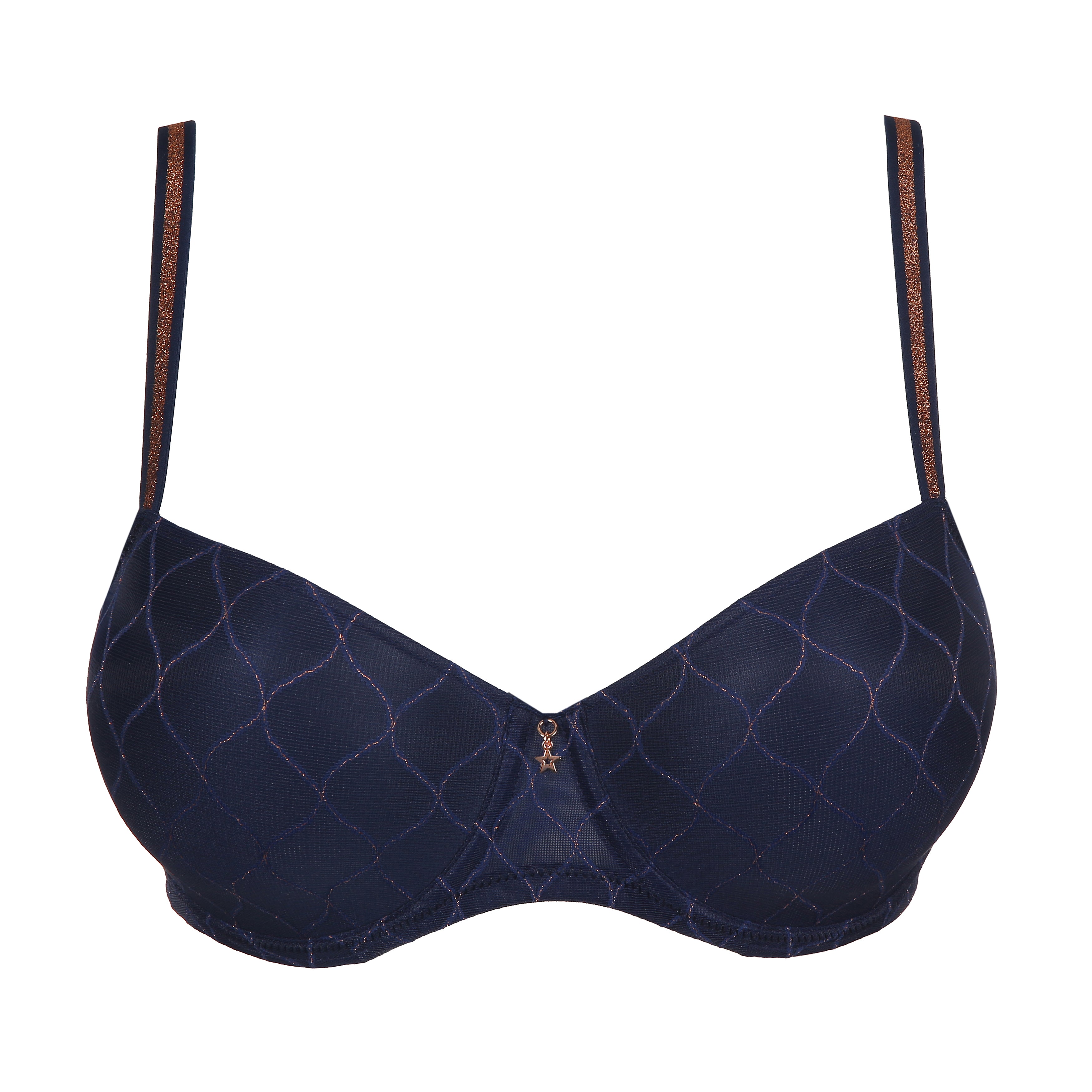 Primadonna Twist Chryso Padded Balcony Bra (0241962) Sapphire Blue