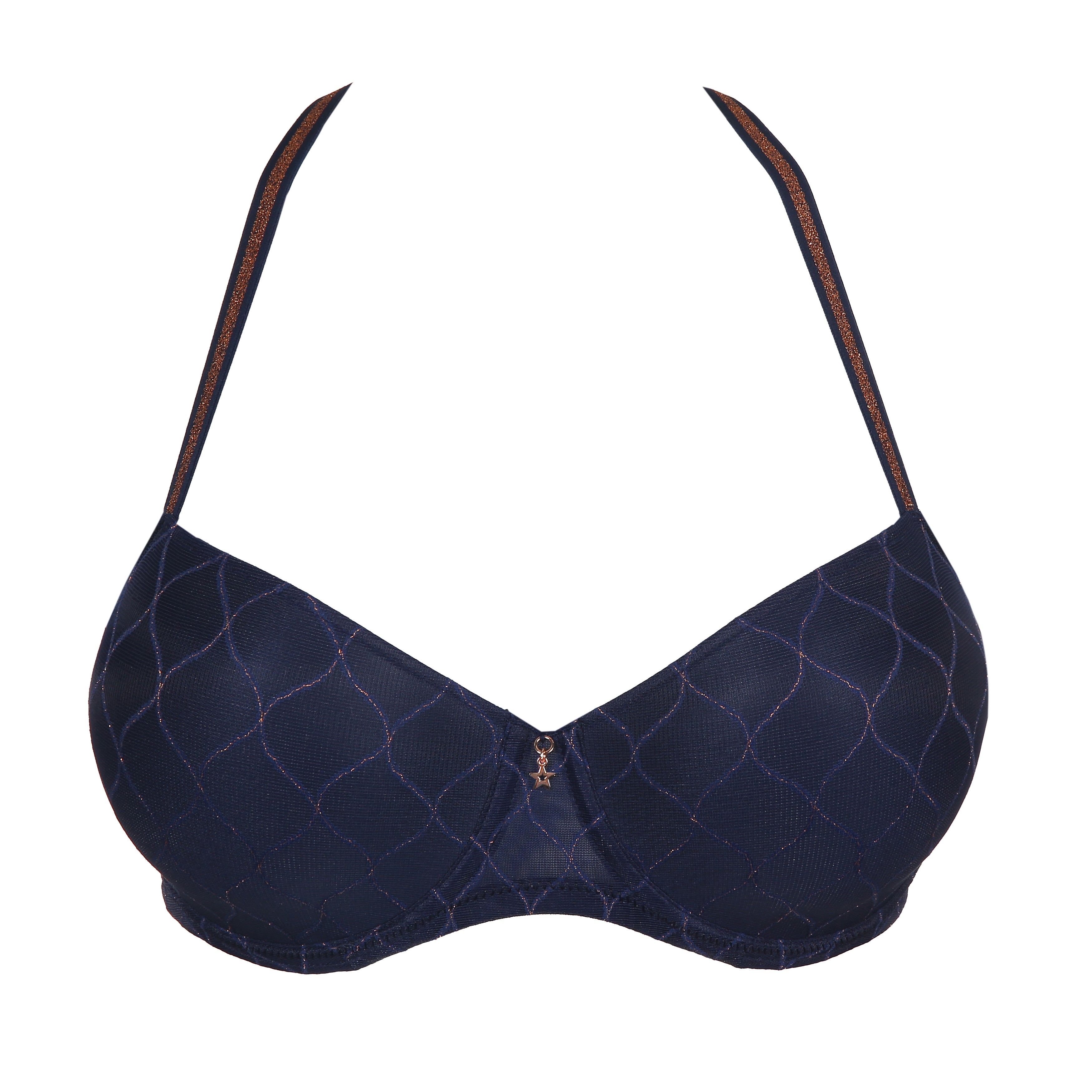 Primadonna Twist Chryso Padded Balcony Bra (0241962) Sapphire Blue