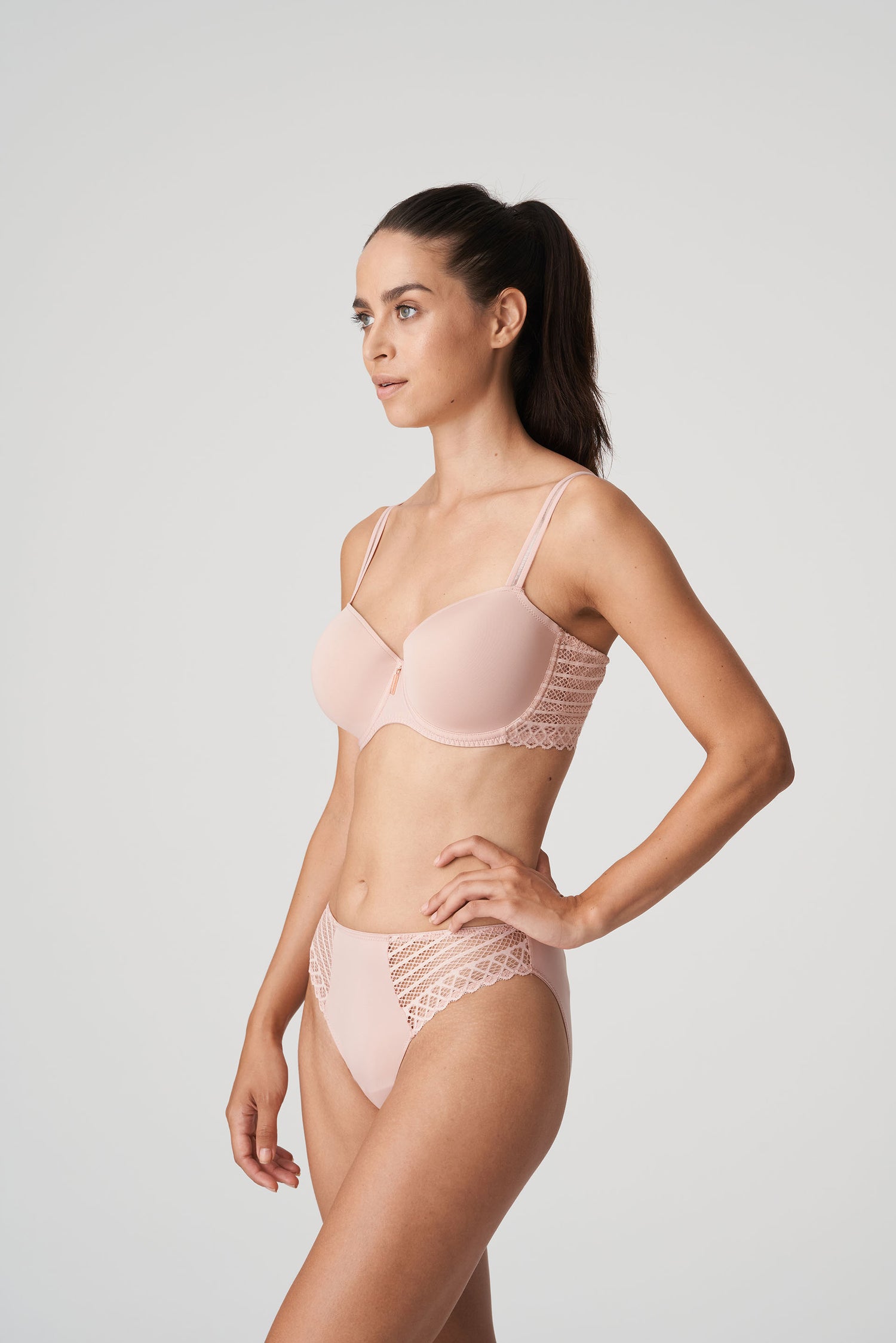 Primadonna Twist East End Padded Balcony Bra (0241932) Powder Rose