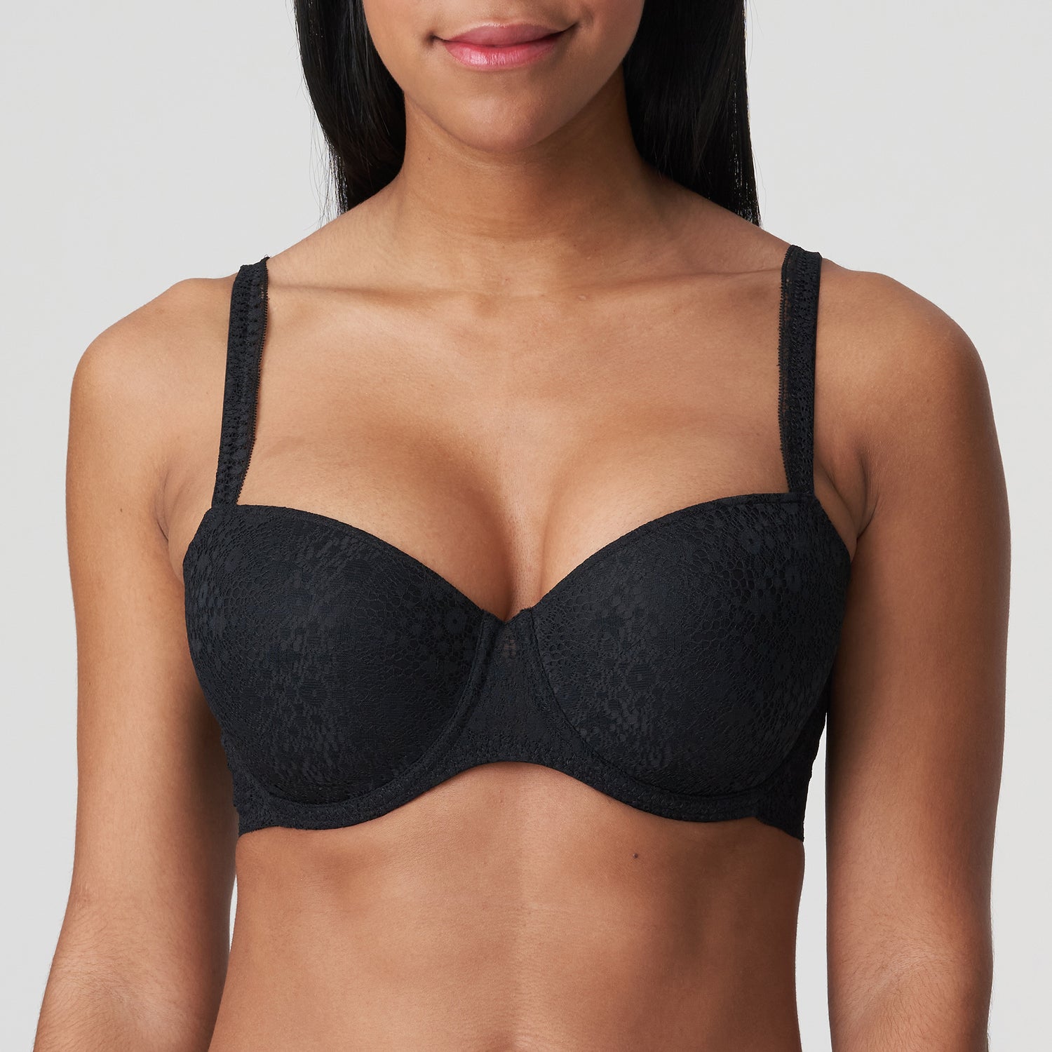 Primadonna Twist Epirus Padded Balcony Bra (0241972) Black