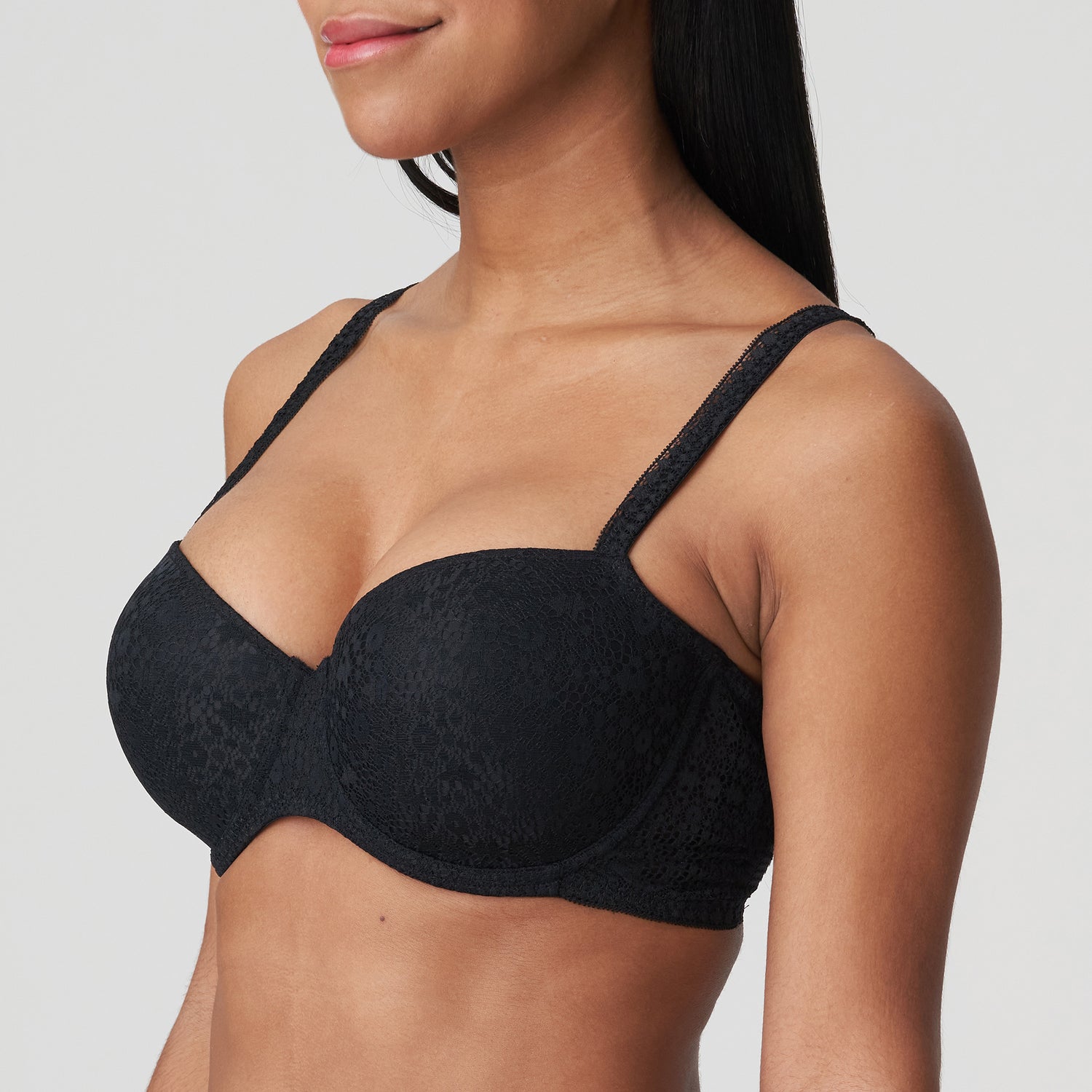 Primadonna Twist Epirus Padded Balcony Bra (0241972) Black