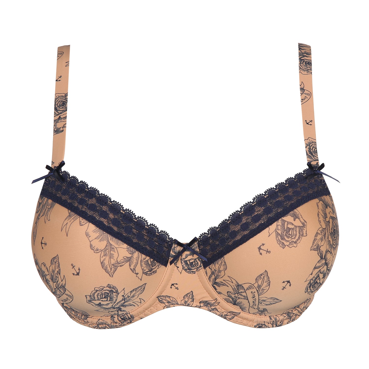Primadonna Twist Matama Padded Balcony Bra (0242192) Light Tan