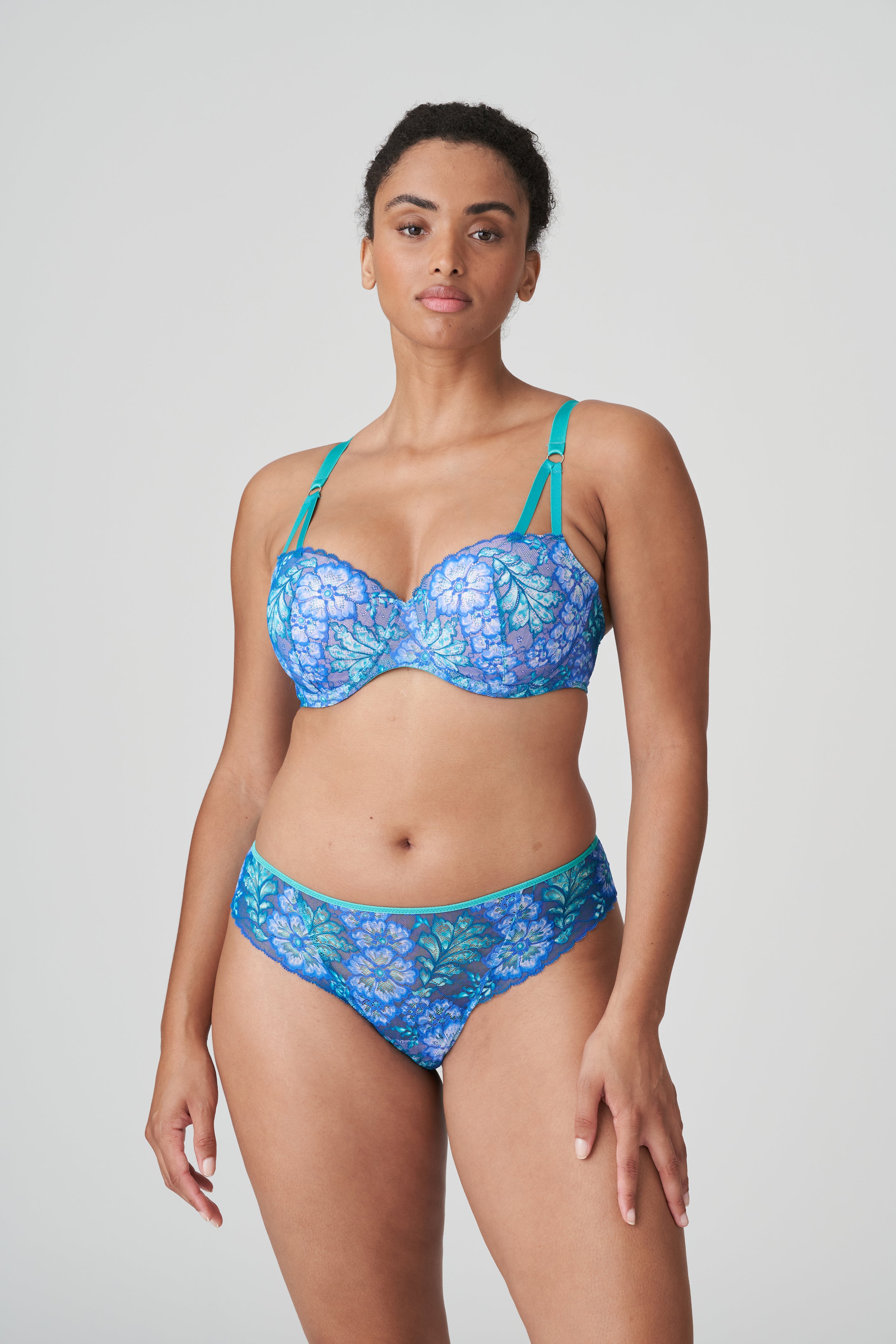 Primadonna Twist Morro Bay Padded Balcony Бюстгальтер (0242262) Синий Русалка