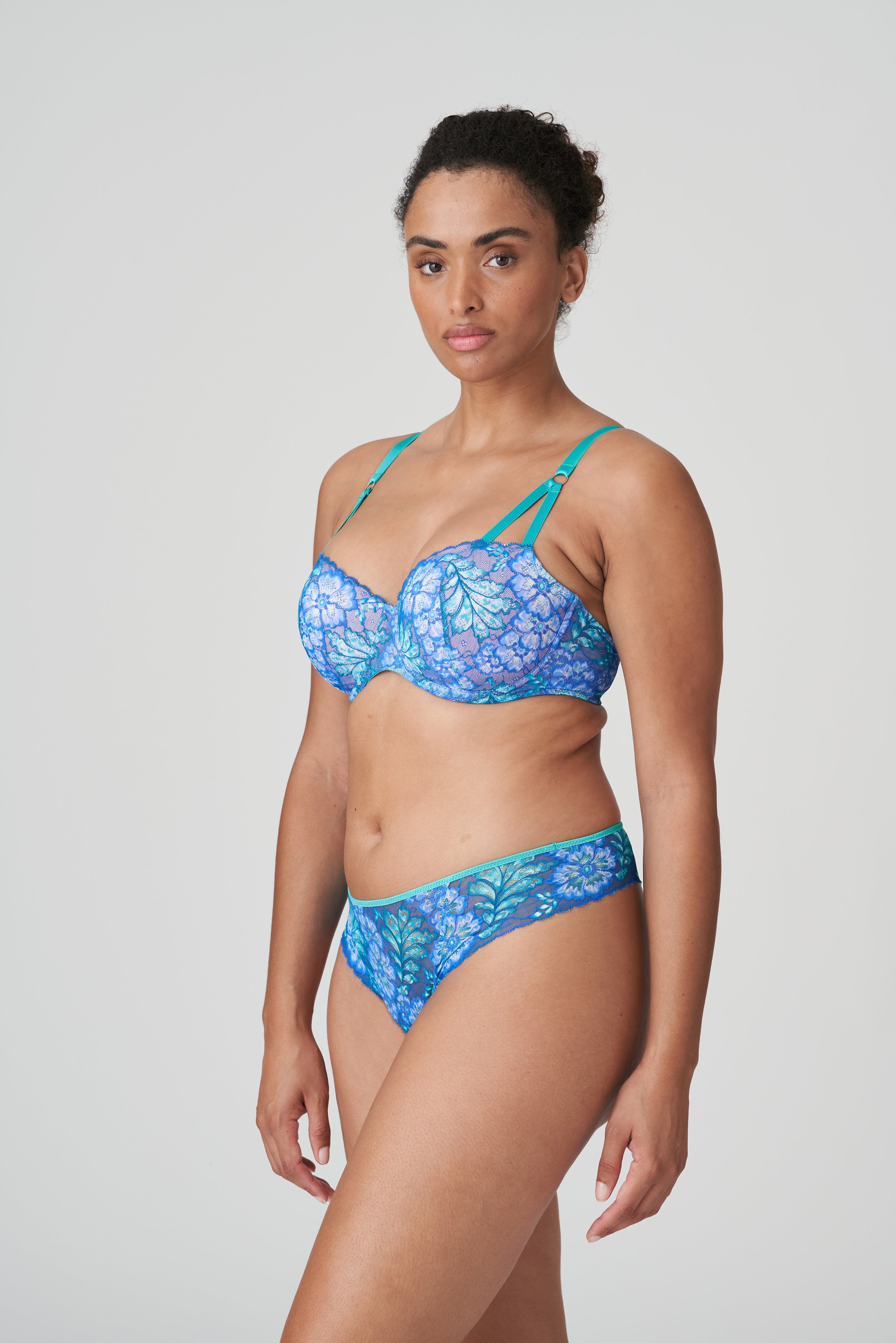 Primadonna Twist Morro Bay Padded Balcony Бюстгальтер (0242262) Синий Русалка