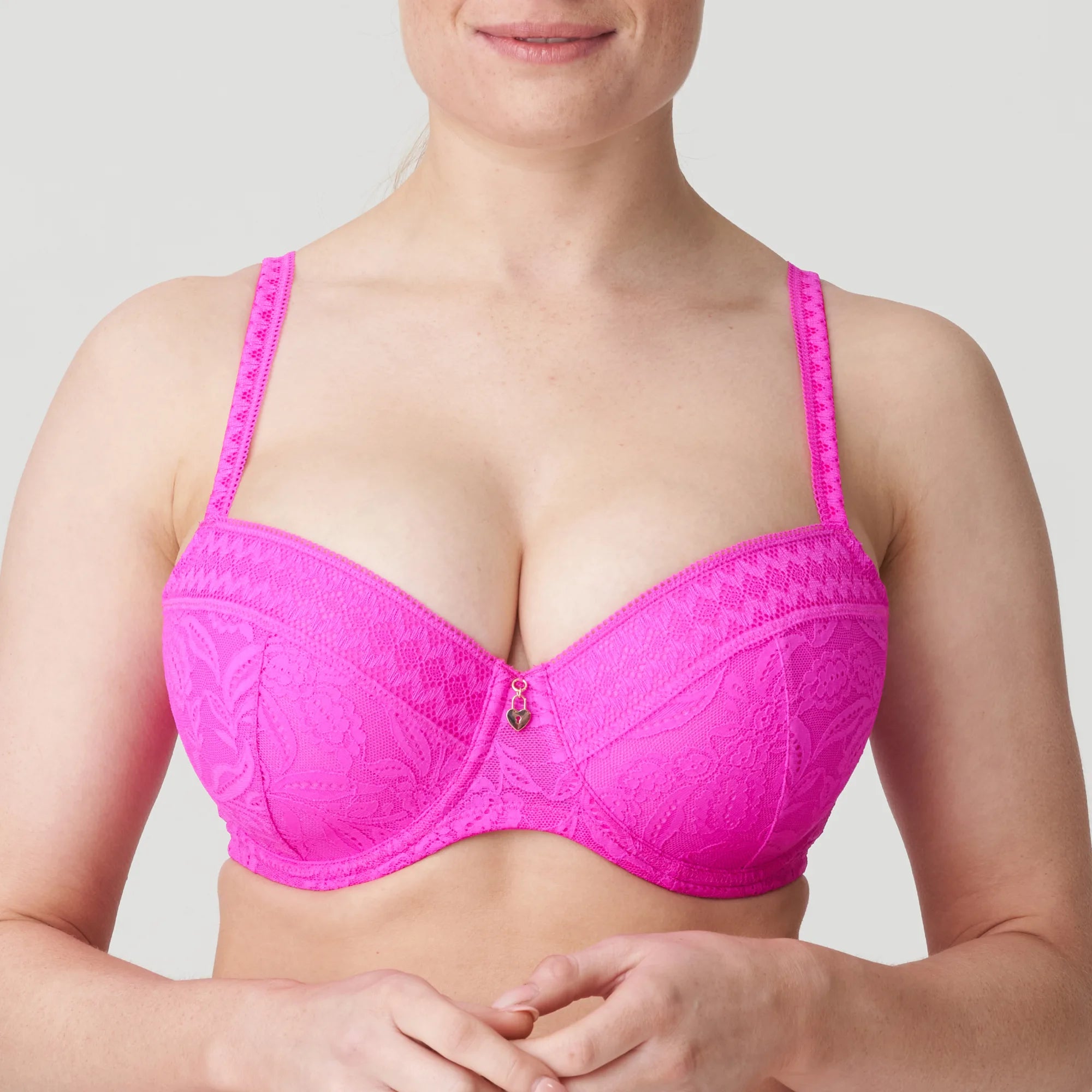 Primadonna Twist Palermo Padded Balcony Bra (0242092) Cactus Flower