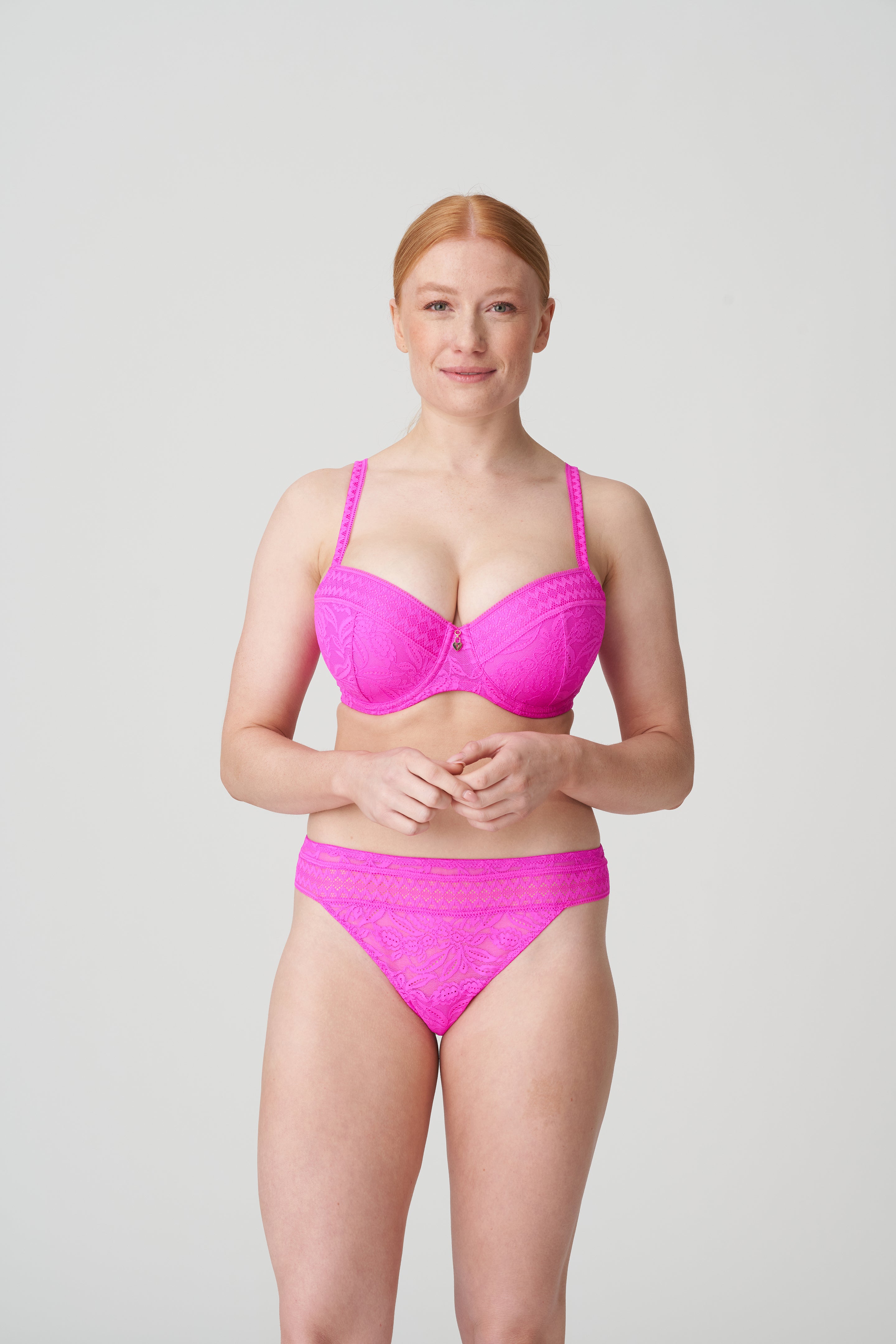 Primadonna Twist Palermo Padded Balcony Bra (0242092) Cactus Flower