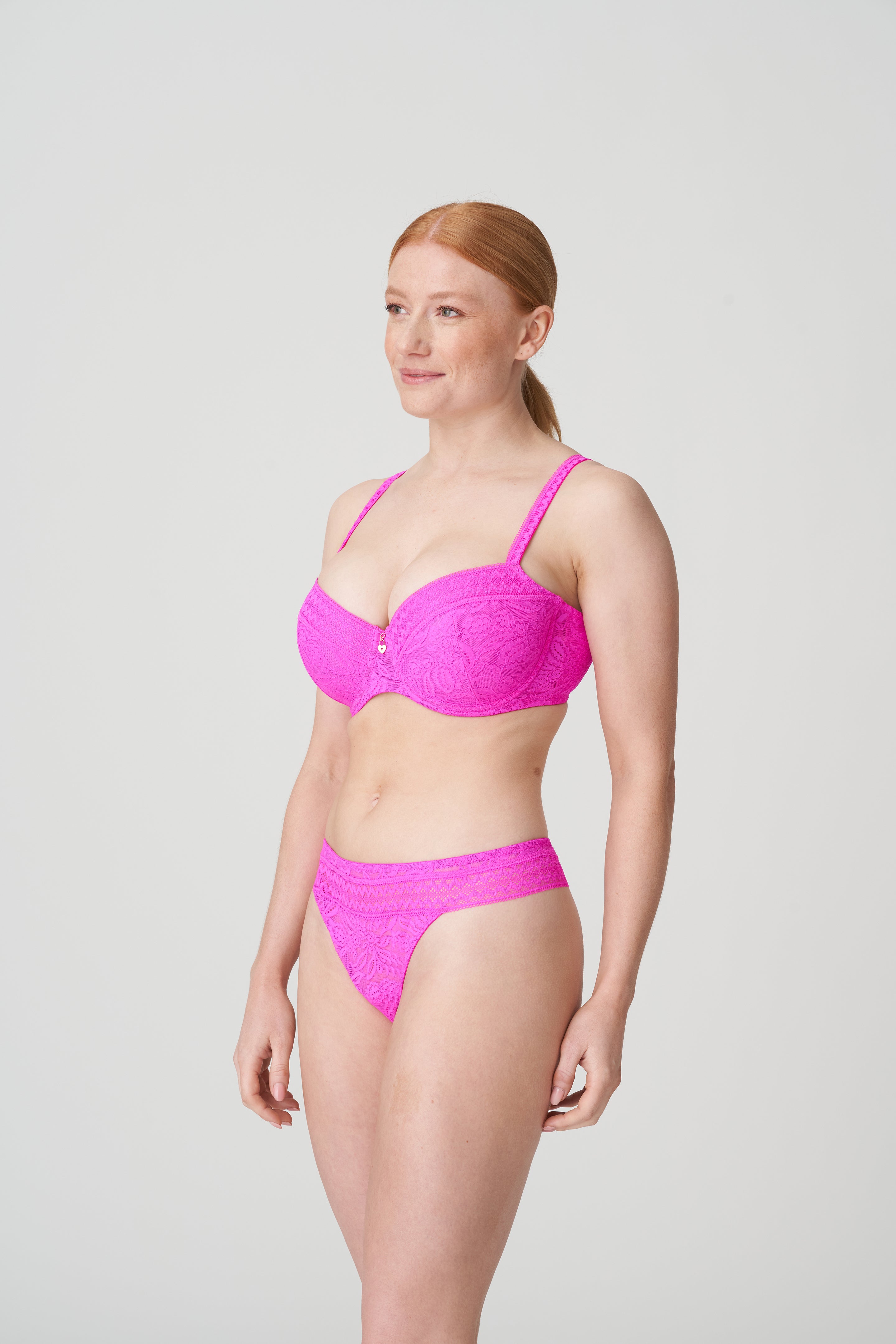 Primadonna Twist Palermo Padded Balcony Bra (0242092) Cactus Flower