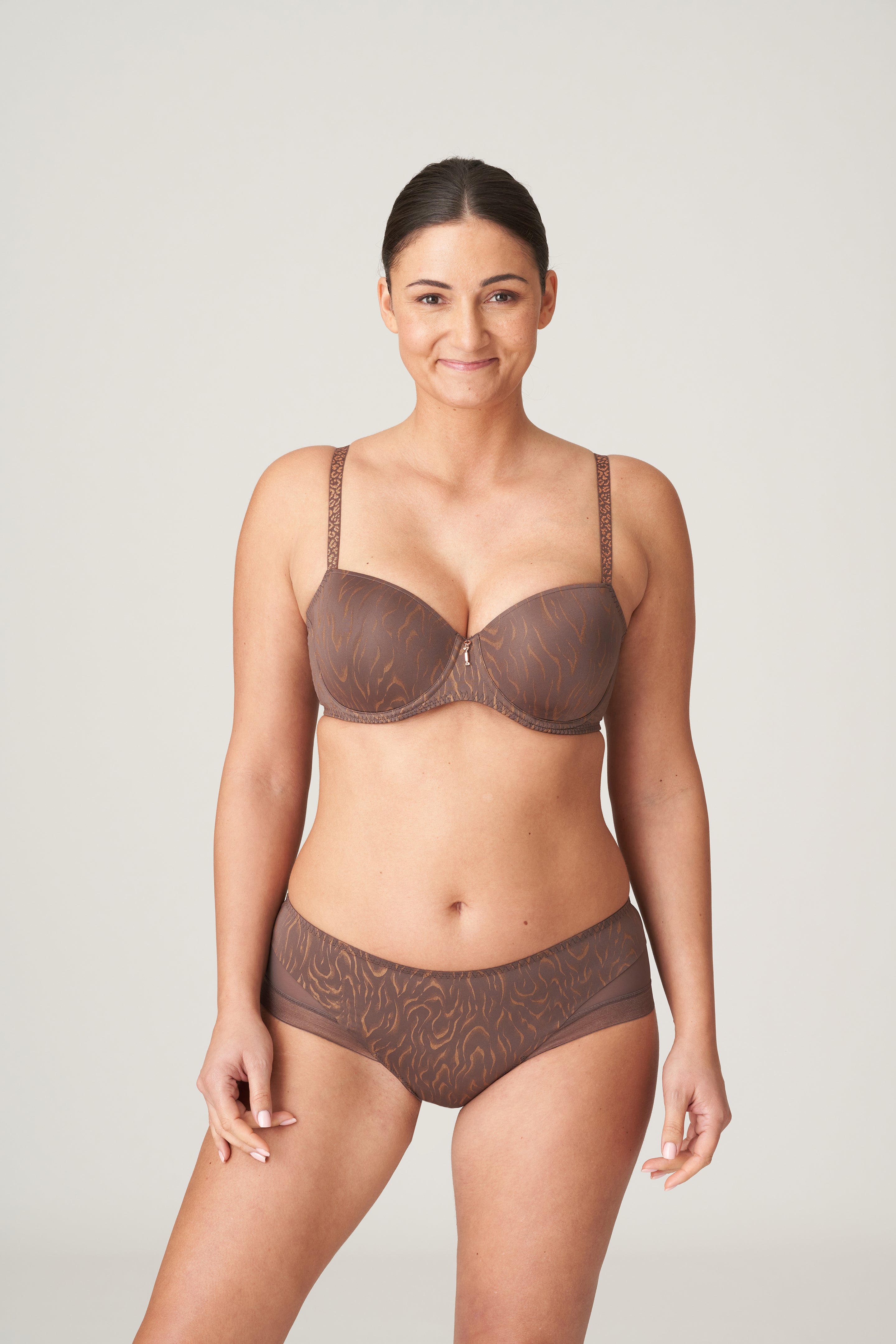 Primadonna Twist Penn Station Мягкий бюстгальтер-балкон (0242282) Пралине Кер