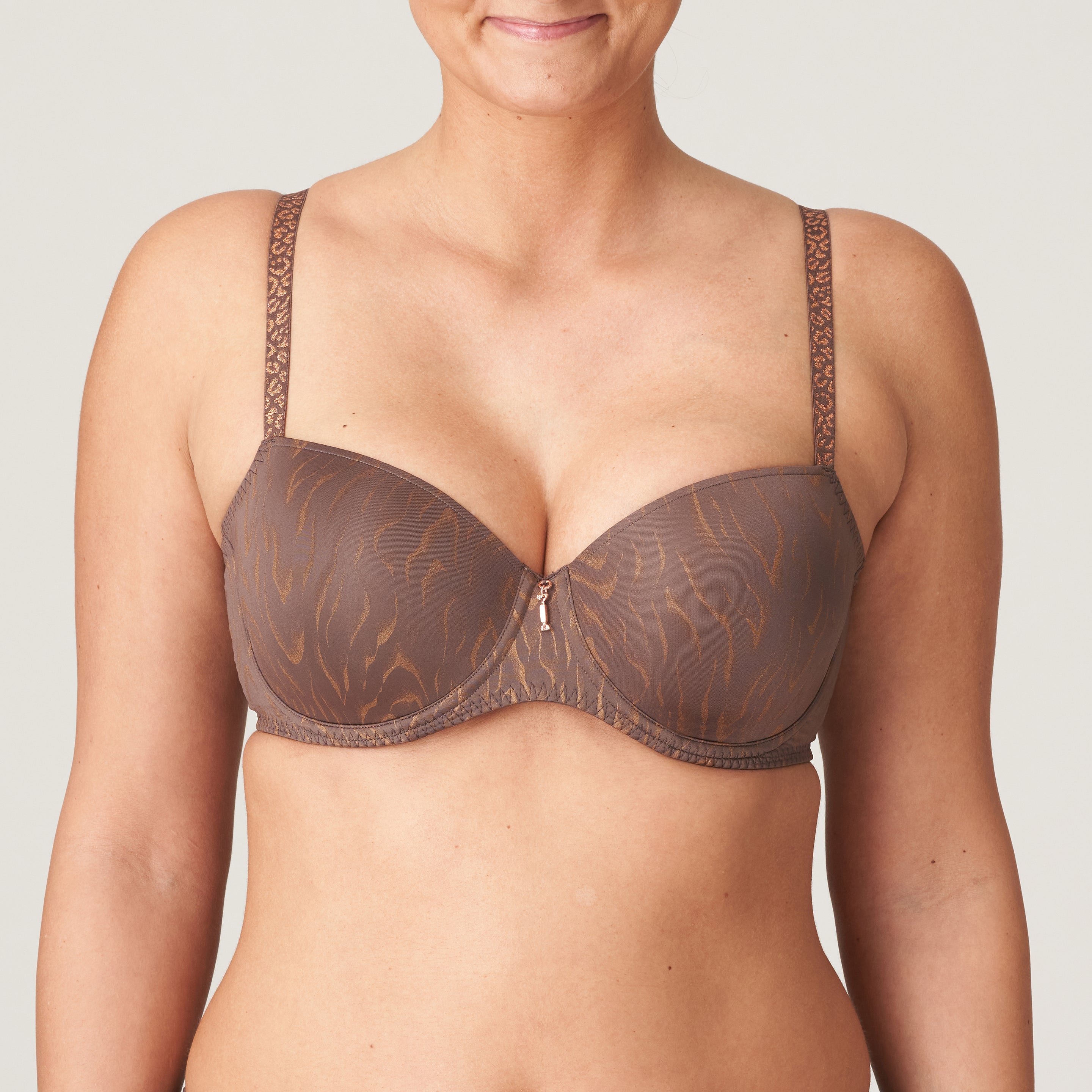 Primadonna Twist Penn Station Мягкий бюстгальтер-балкон (0242282) Пралине Кер