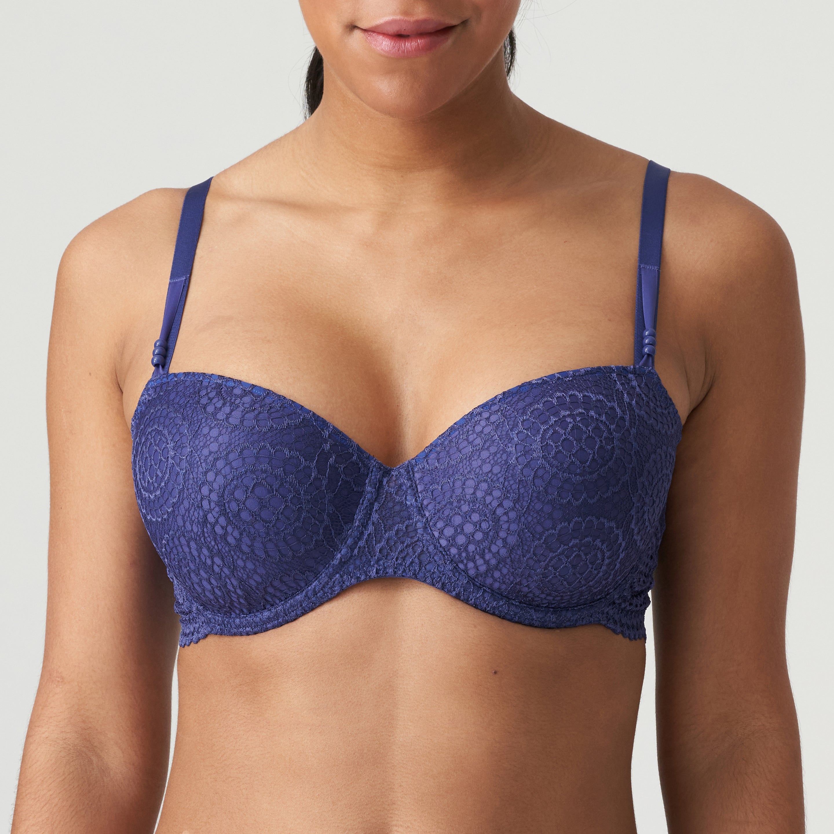 Primadonna Twist Petit Paris Padded Balcony Bra (0242142) French Indigo