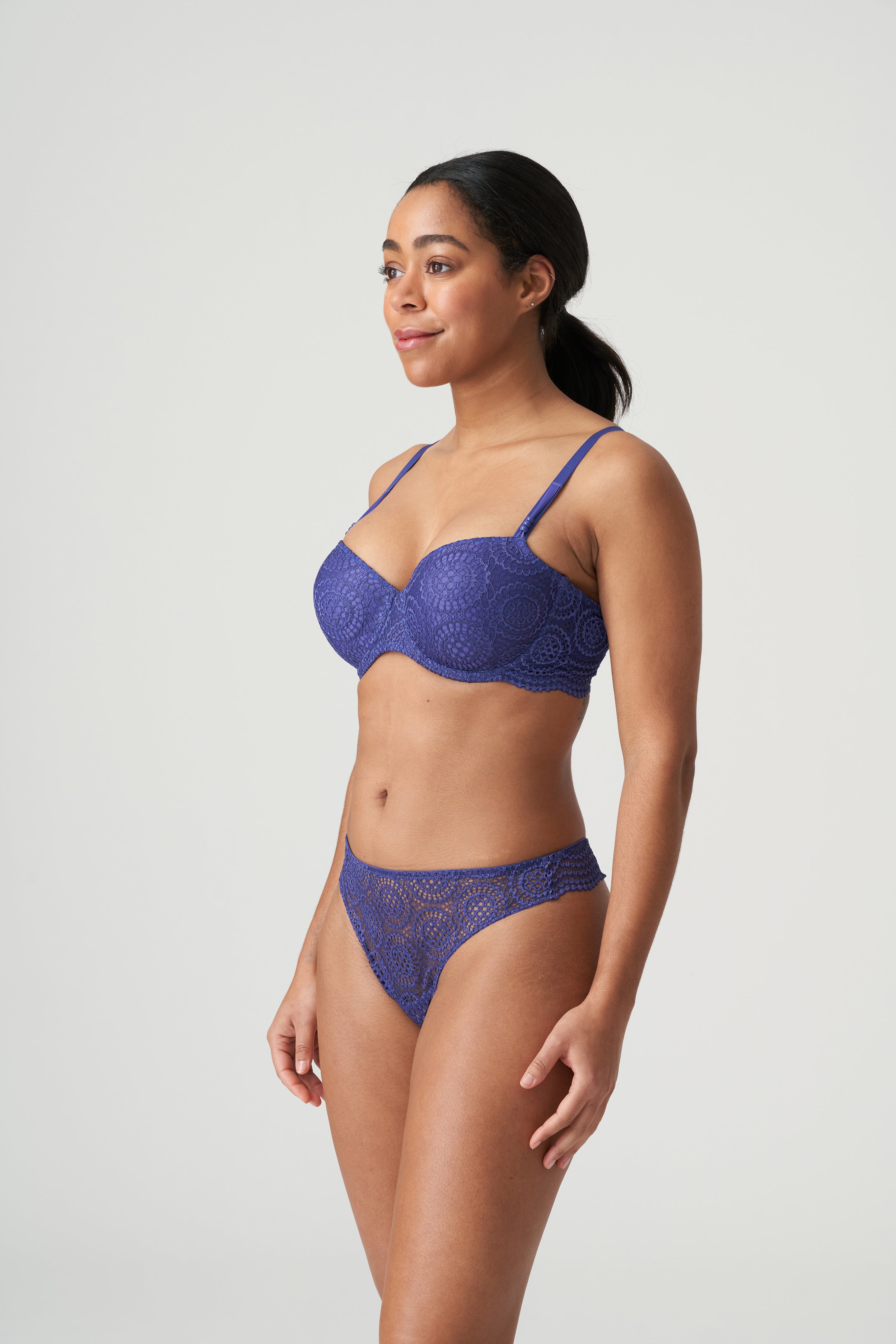 Primadonna Twist Petit Paris Padded Balcony Bra (0242142) French Indigo