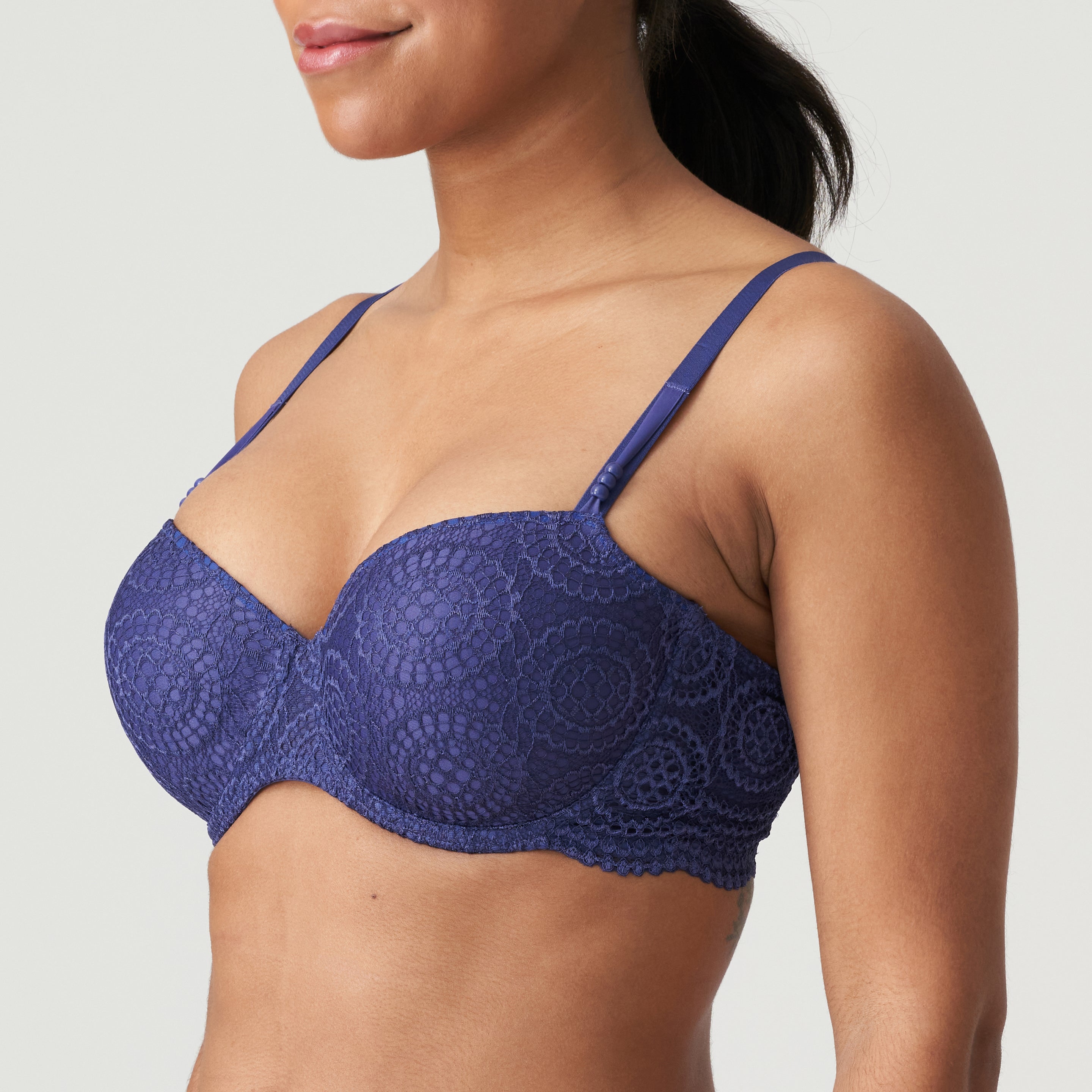 Primadonna Twist Petit Paris Padded Balcony Bra (0242142) French Indigo