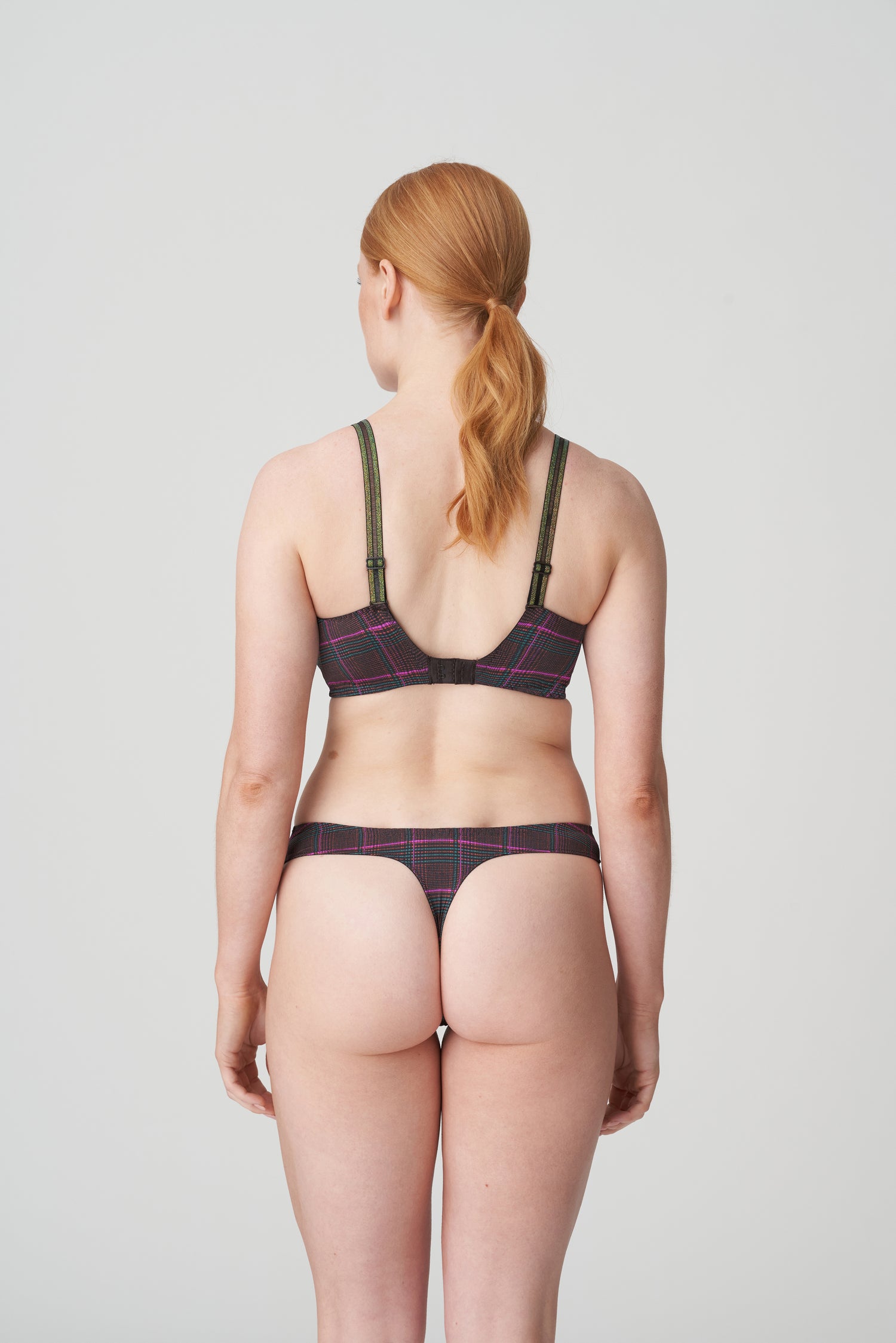 Primadonna Twist Princes Bay Мягкий бюстгальтер-балкон (0242322) Итальянская клетка