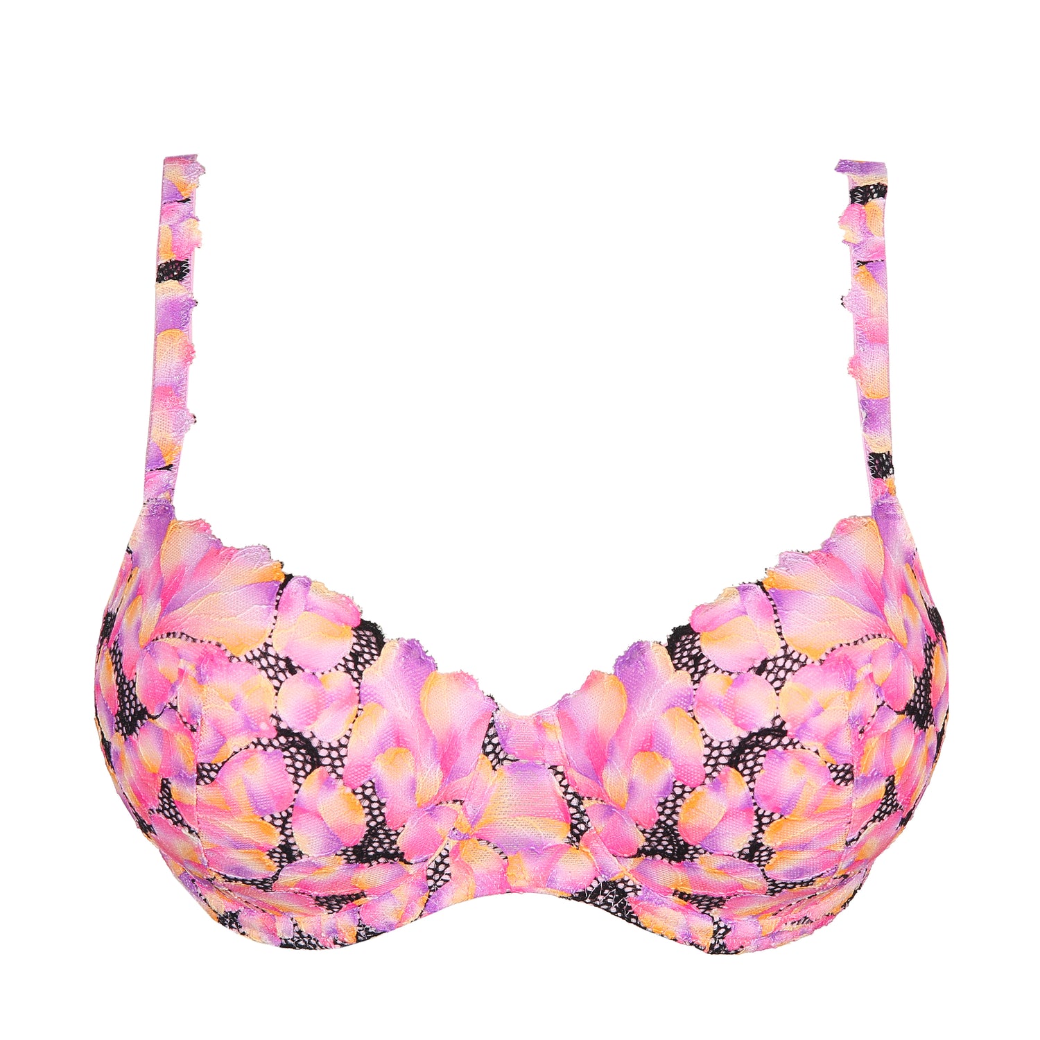 Primadonna Twist Via Alegre Padded Balcony Bra (0242242) Peony Pink