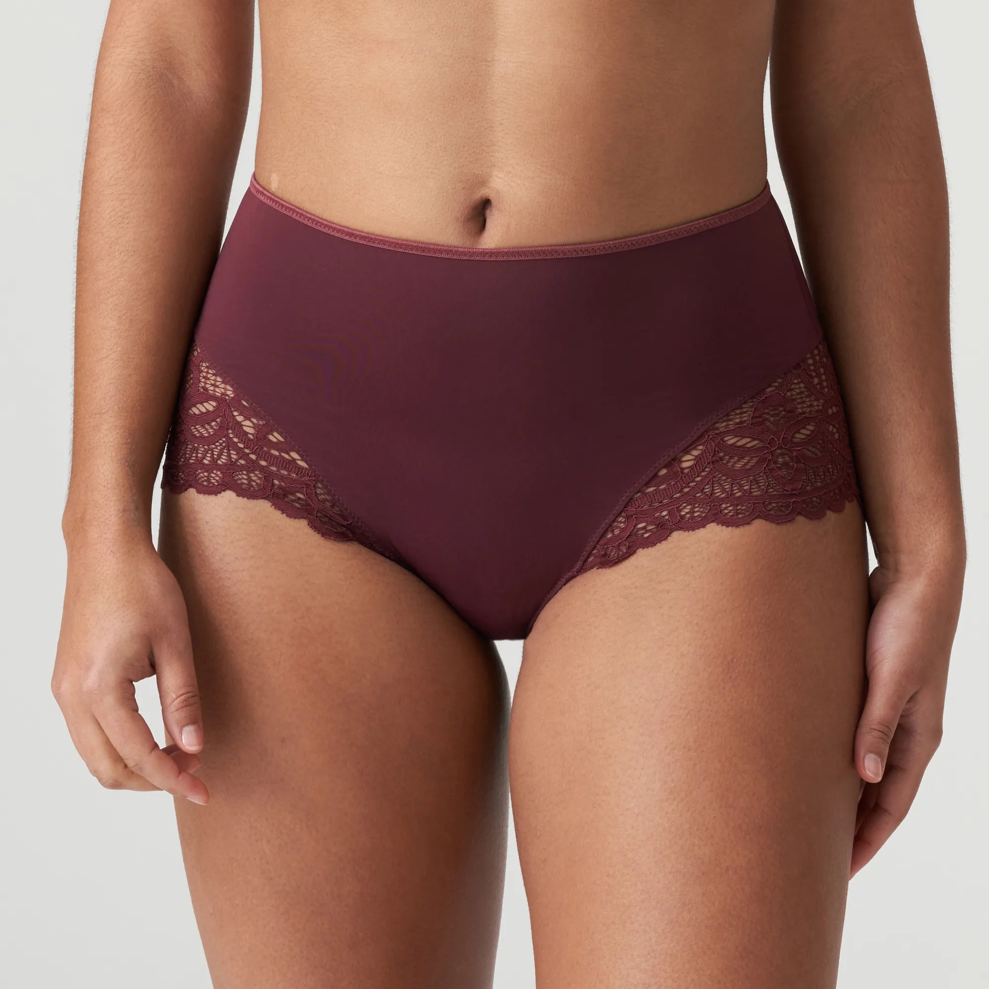 Primadonna Twist First Night Full Briefs (0541881) Merlot