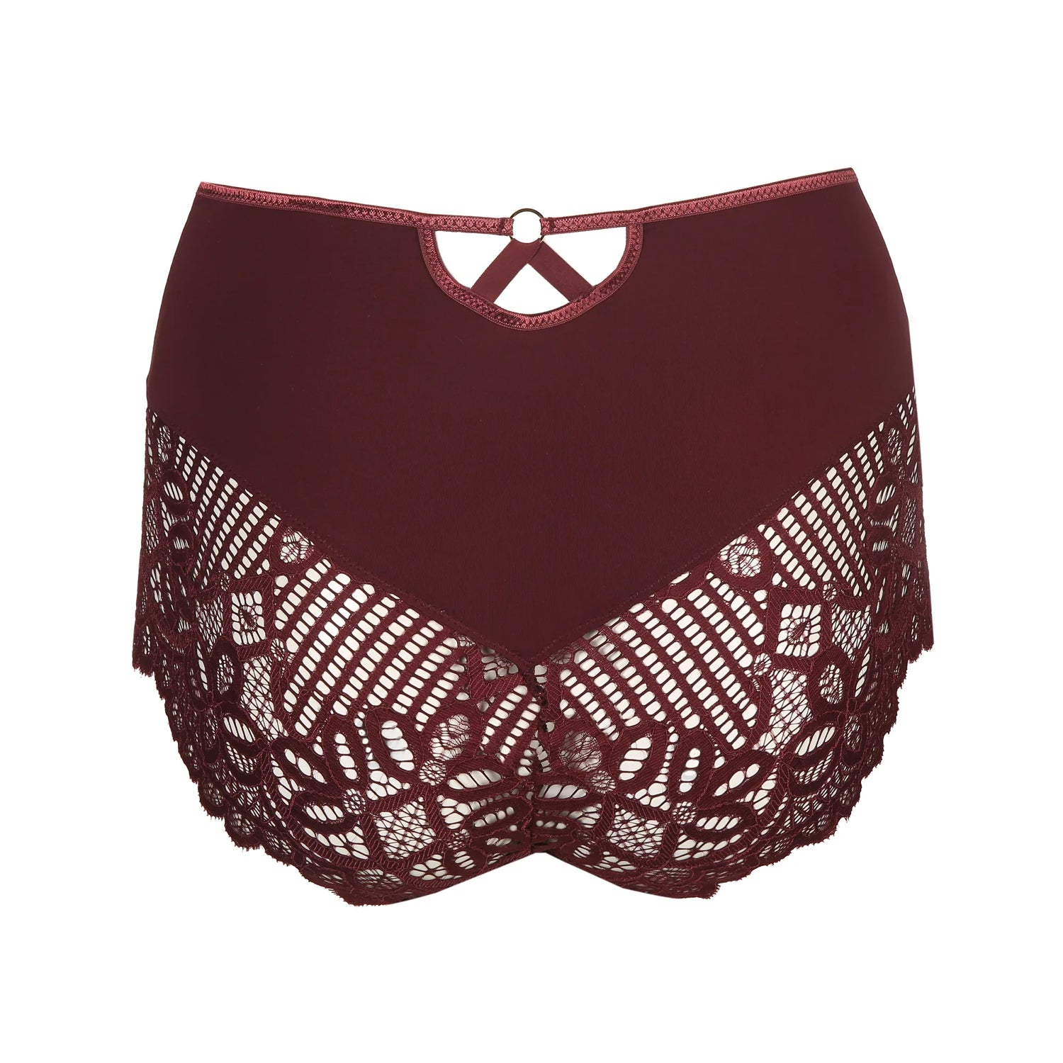 Primadonna Twist First Night Full Briefs (0541881) Merlot