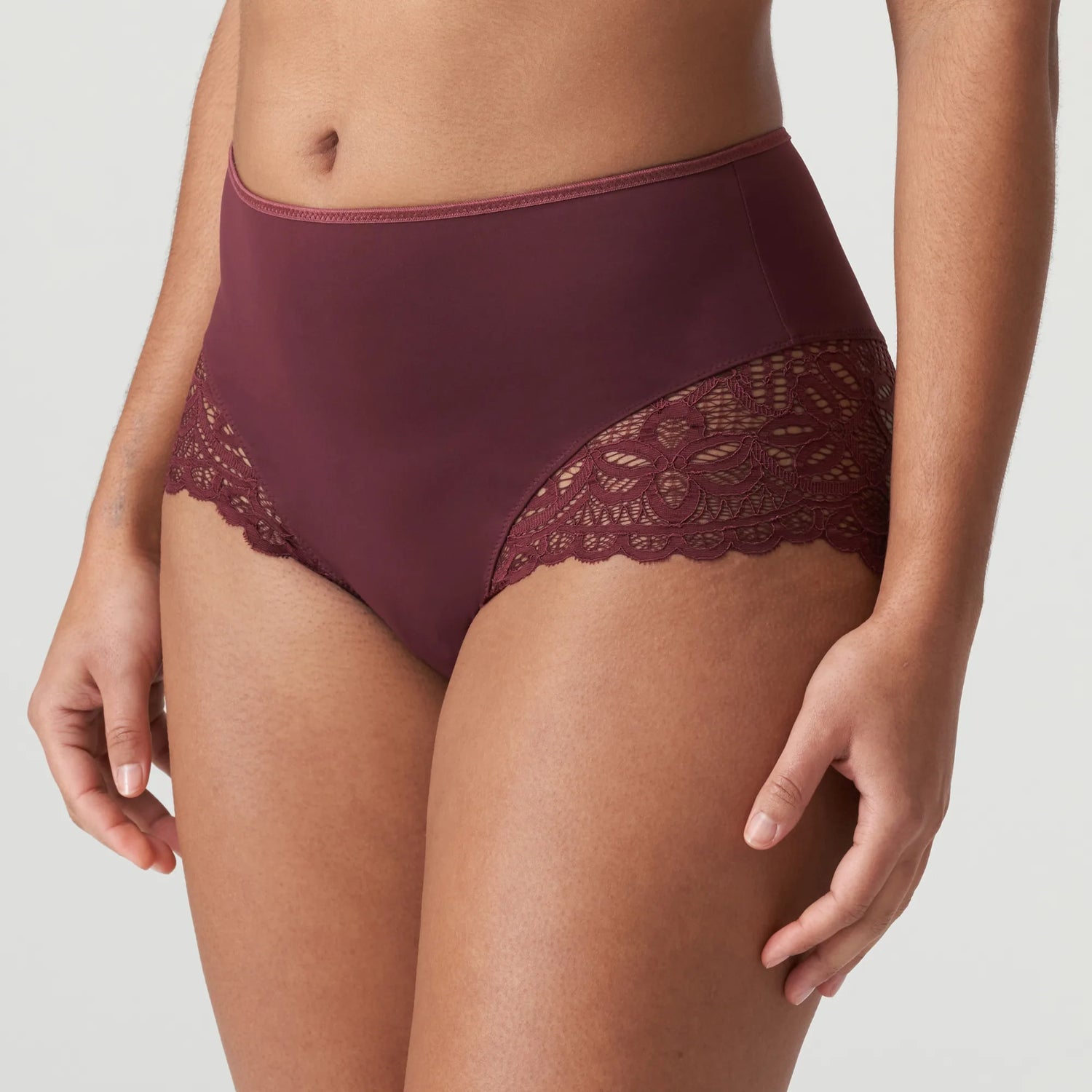 Primadonna Twist First Night Full Briefs (0541881) Merlot