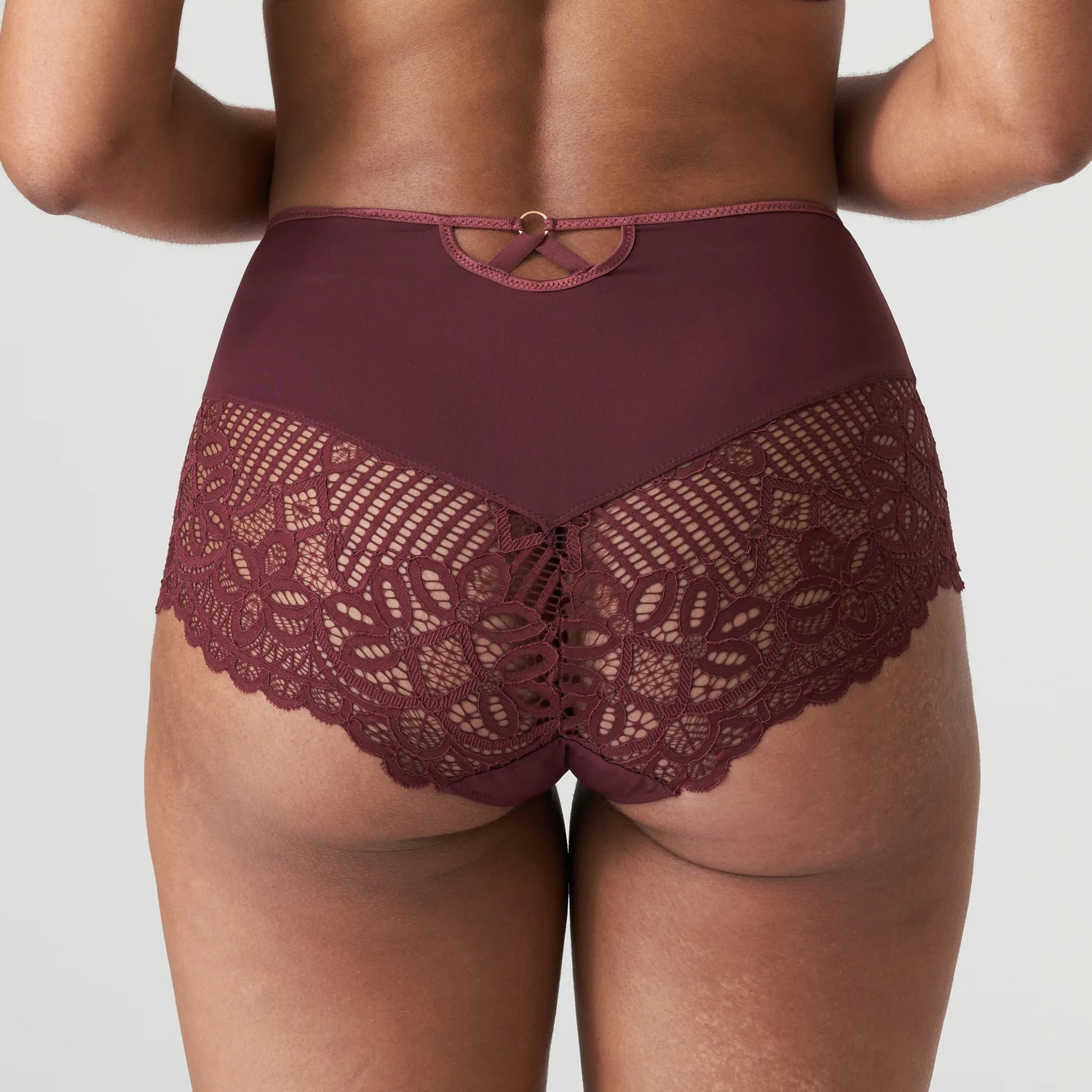 Primadonna Twist First Night Full Briefs (0541881) Merlot