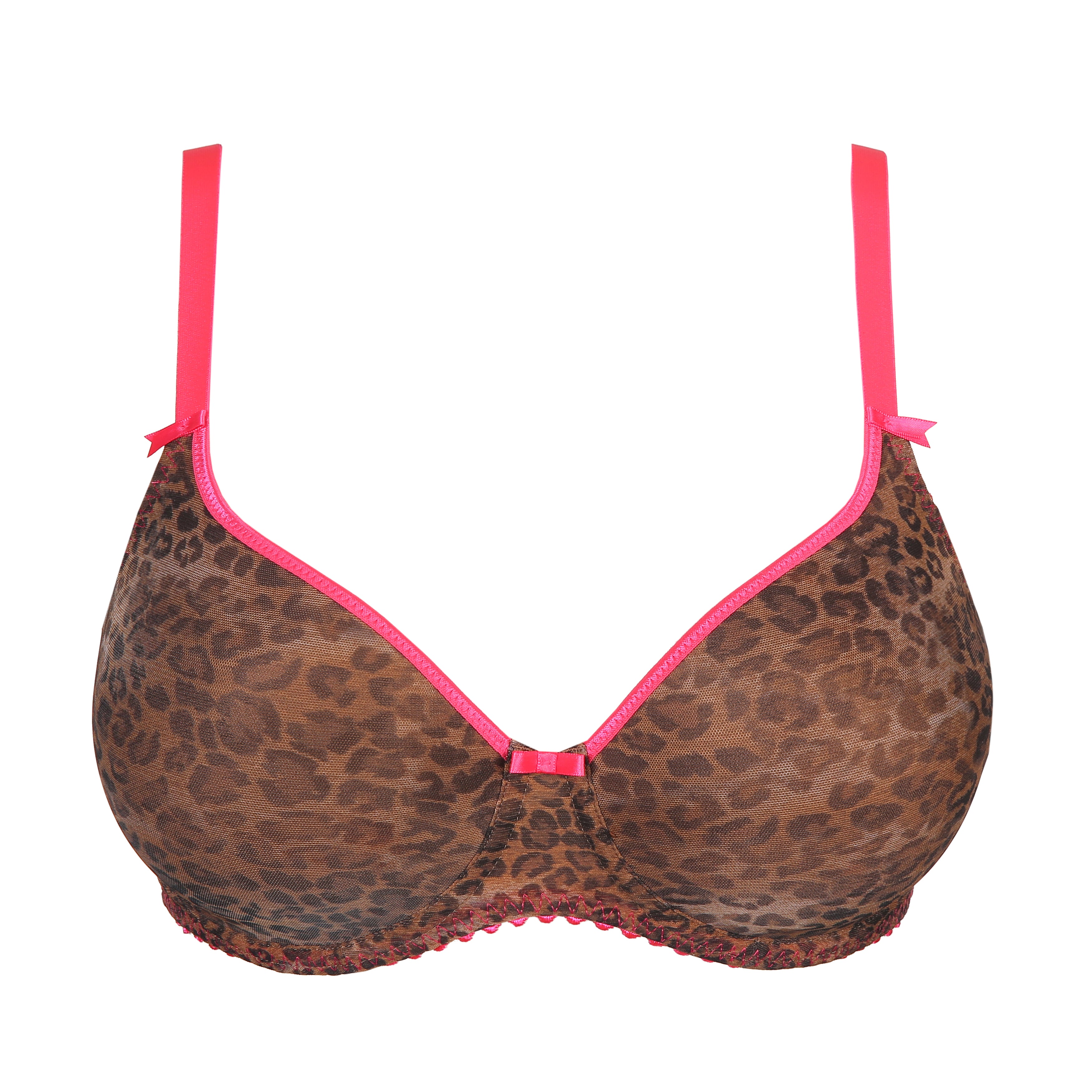 Primadonna Twist Cafe Plume Padded Bra Heartshape (0242170) Cheetah