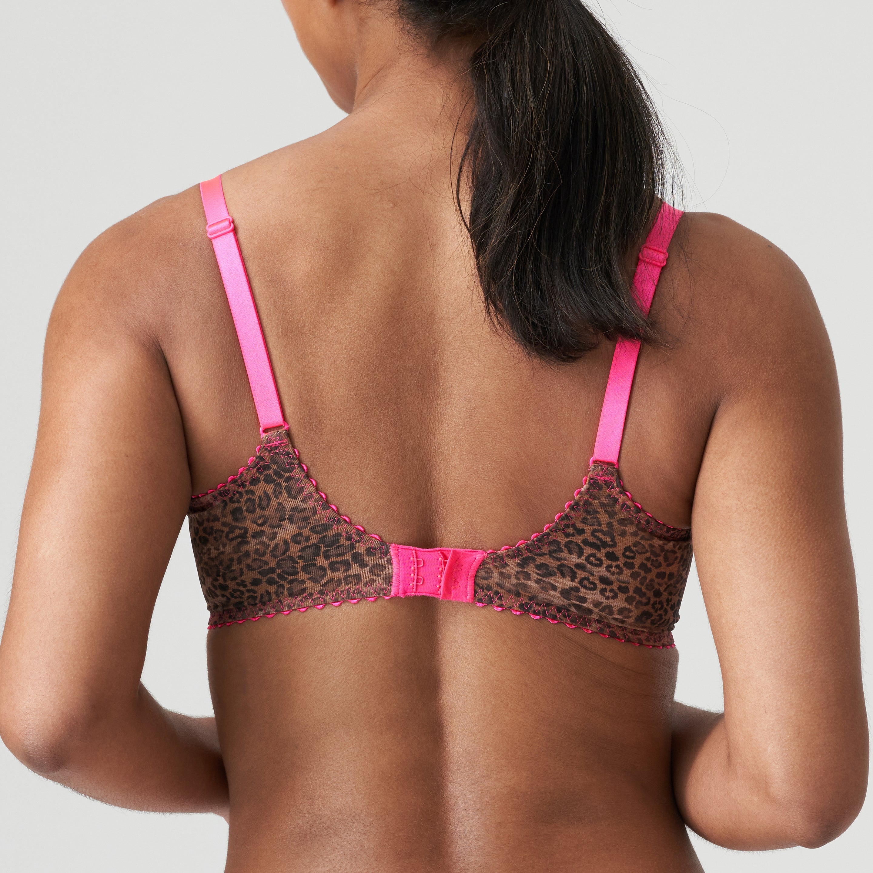 Primadonna Twist Cafe Plume Padded Bra Heartshape (0242170) Cheetah