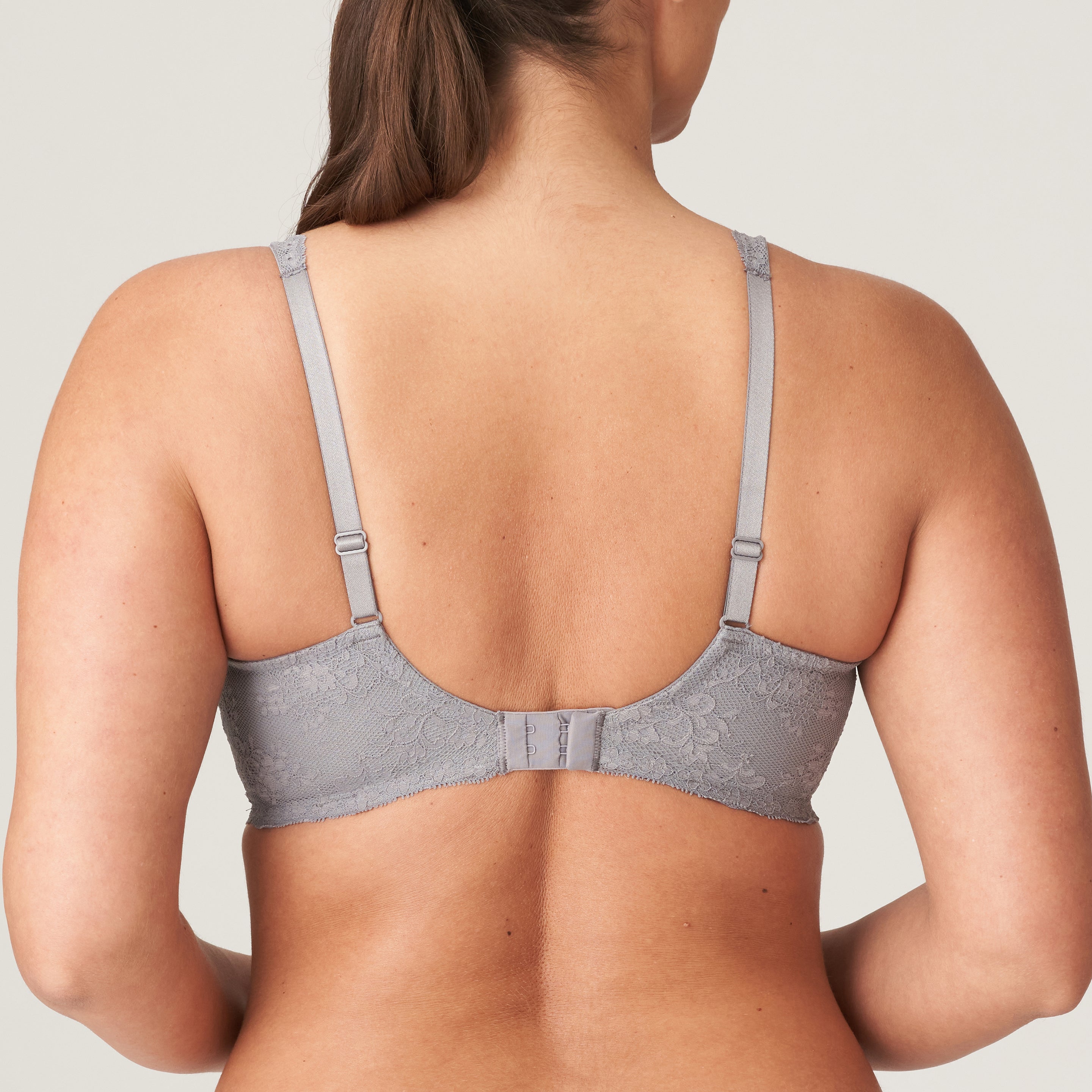 Primadonna Twist Cobble Hill Padded Bra Heartshape (0242290) Fifties Grey