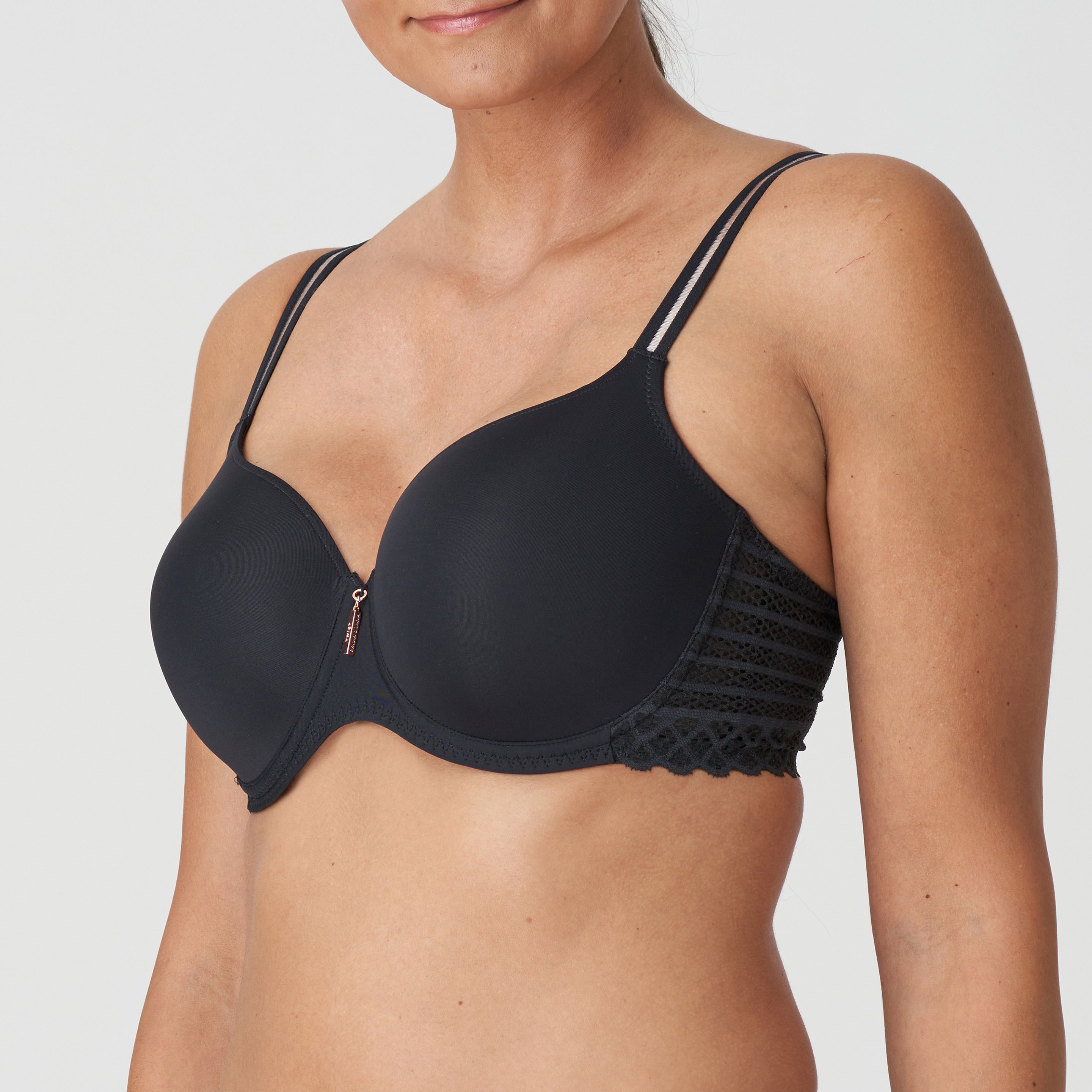 Primadonna Twist East End Padded Bra Heartshape (0241930) Charcoal