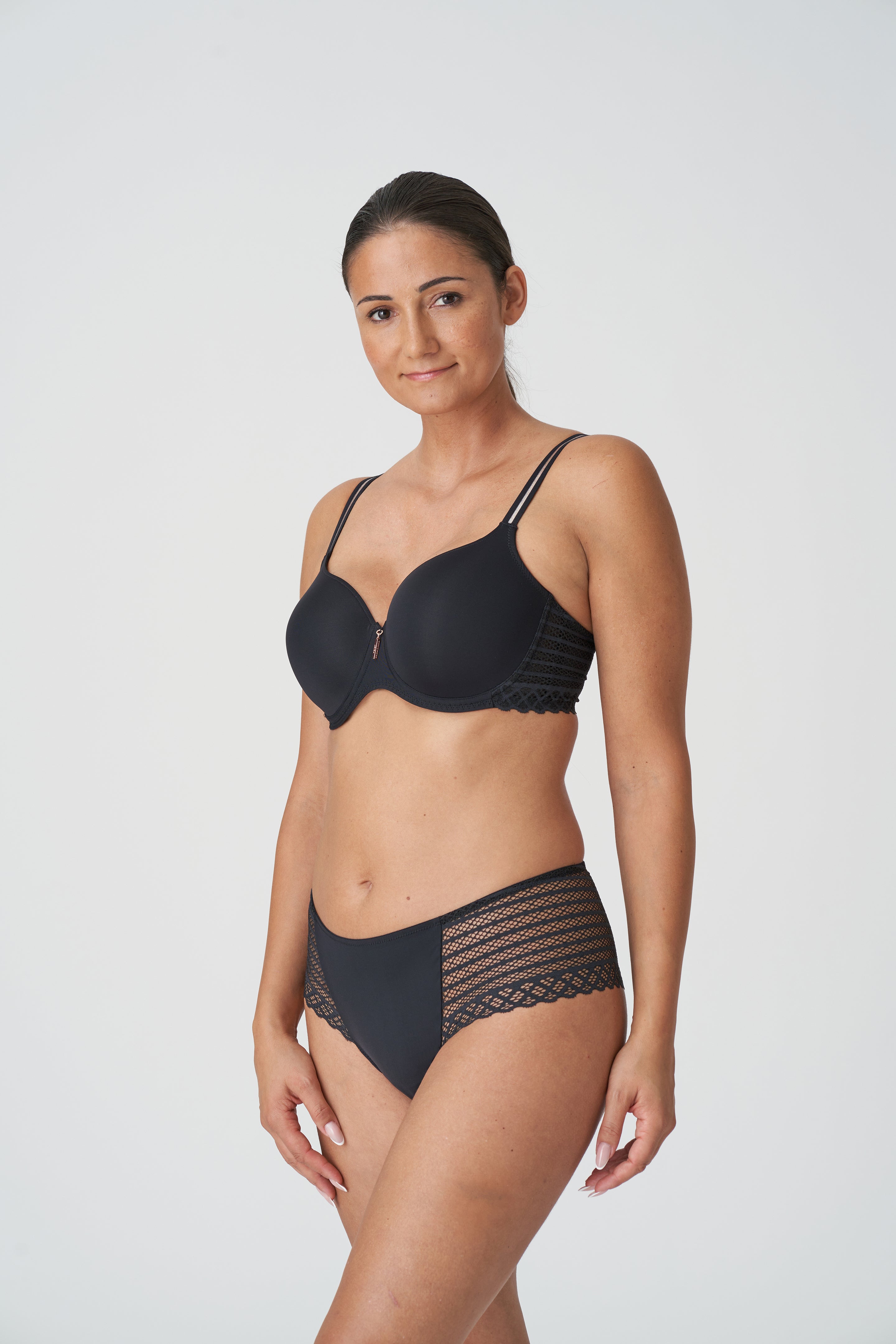 Primadonna Twist East End Padded Bra Heartshape (0241930) Charcoal