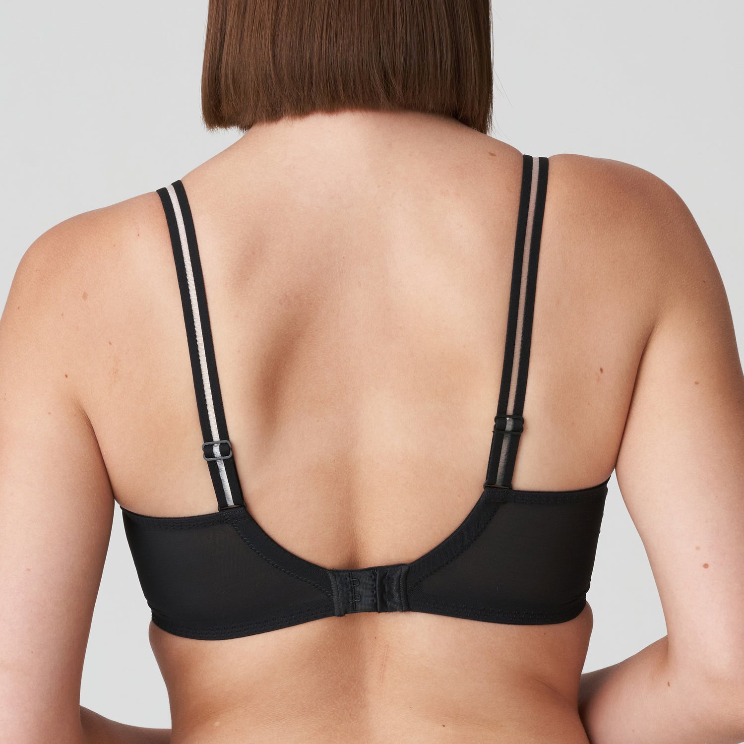 Primadonna Twist Glass Beach Padded Bra Heartshape (0242350) Black