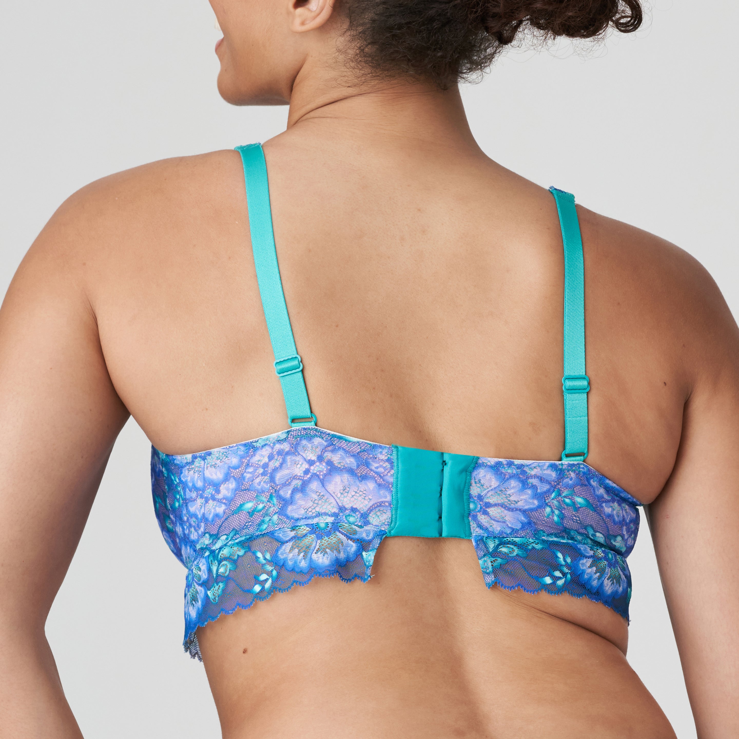 Primadonna Twist Morro Bay Half Padded Plunge Bra (0142264) Mermaid Blue
