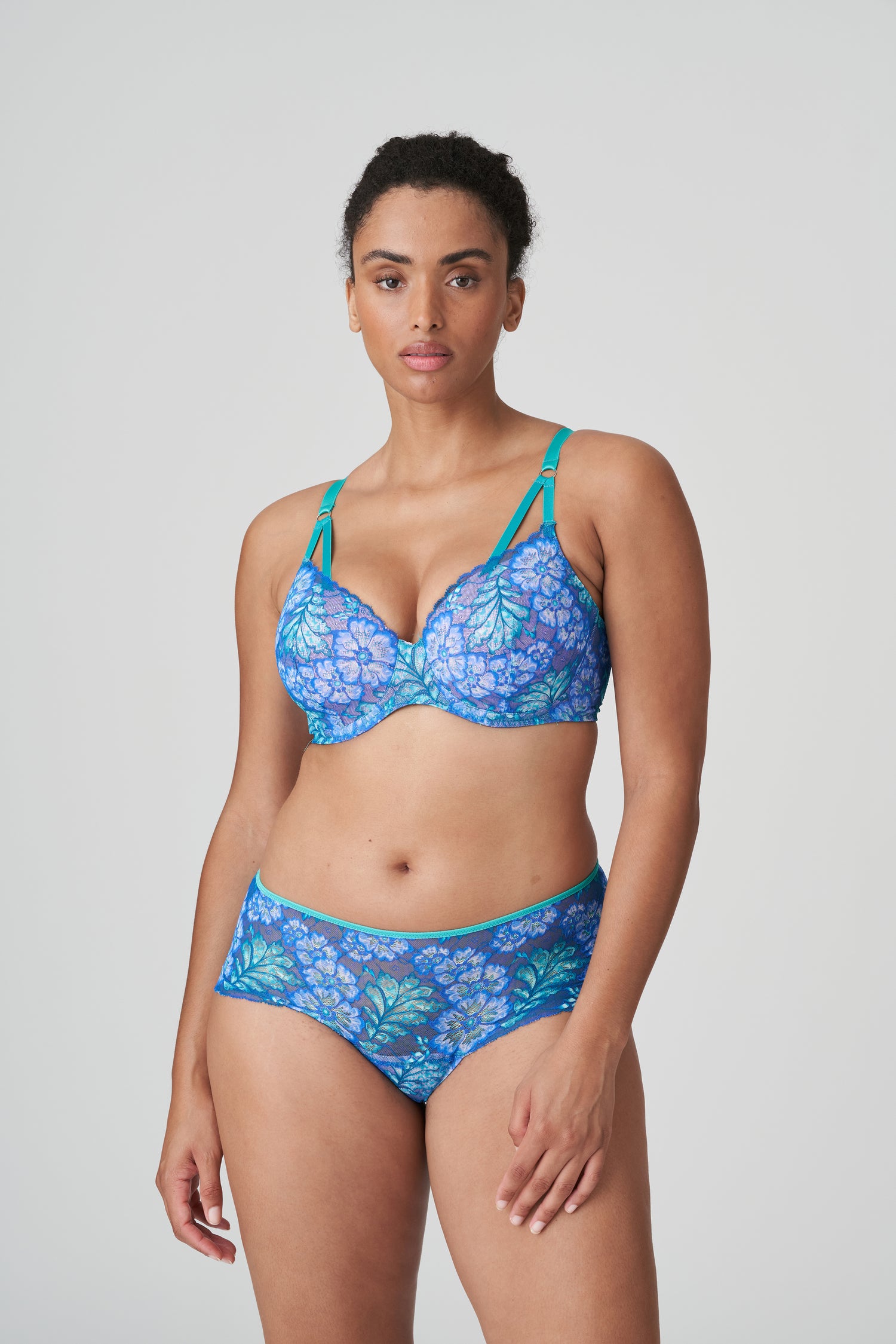 Primadonna Twist Morro Bay Padded Bra Heartshape (0242260) Mermaid Blue